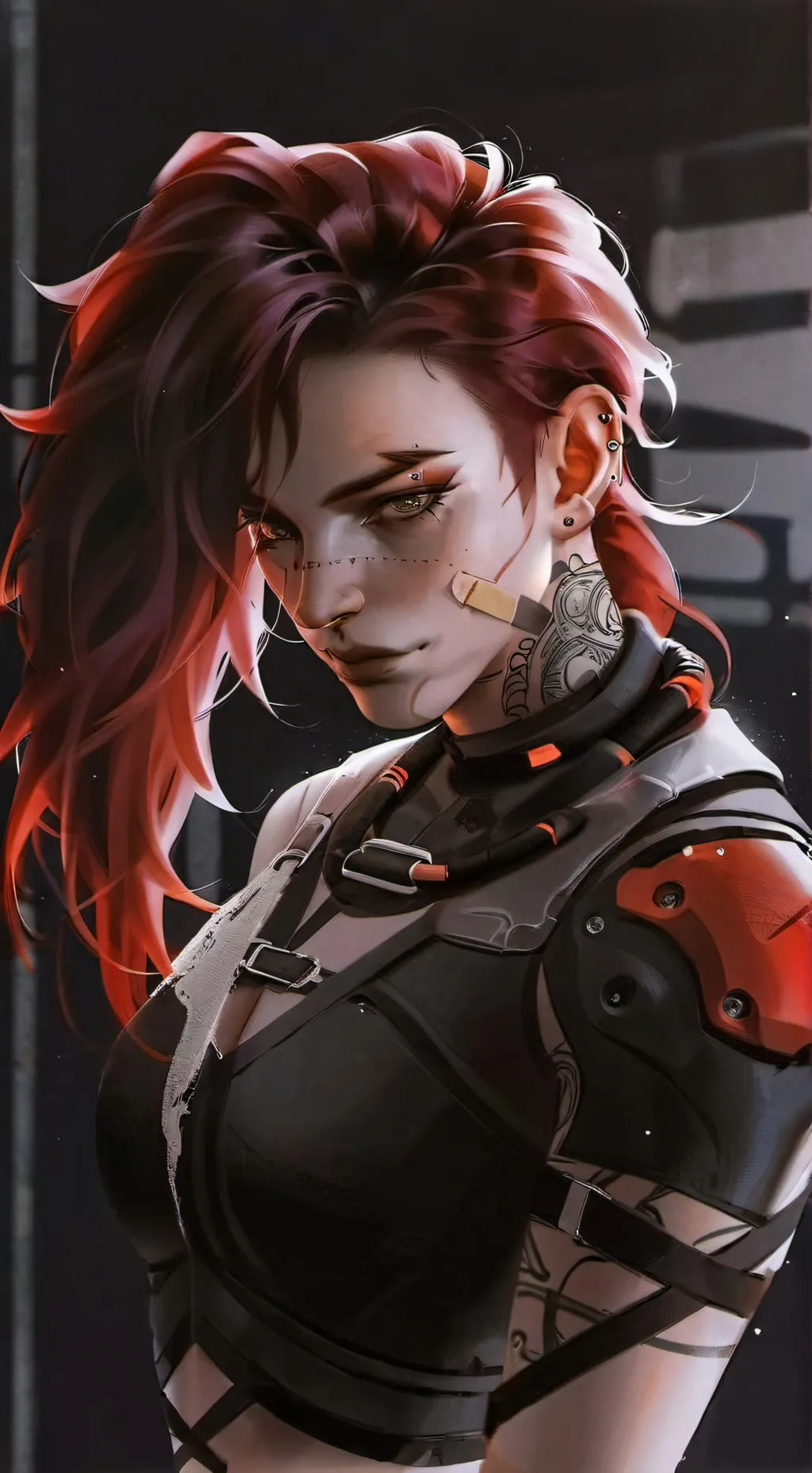ai character: Vi  background