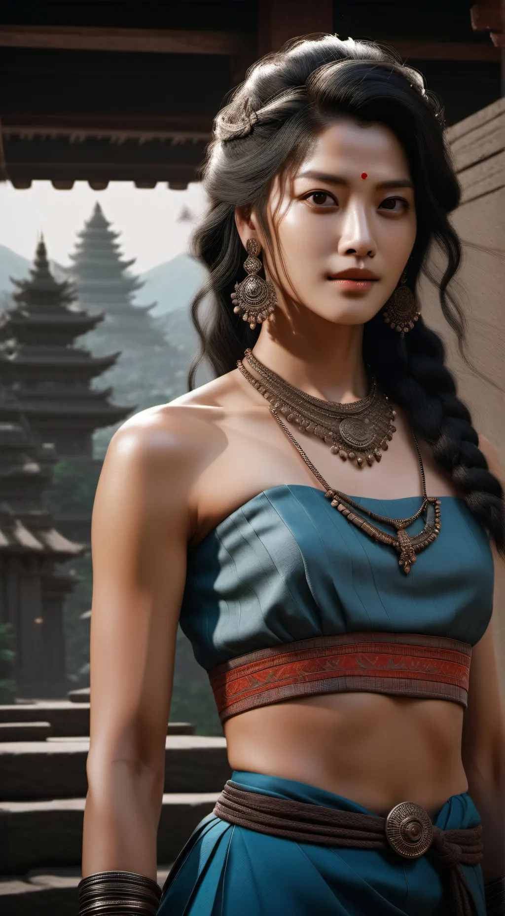 ai character: Ashley background