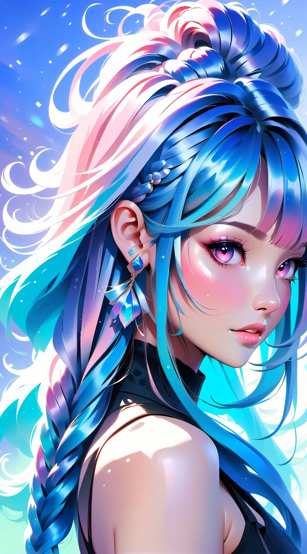 ai character: Ana  background