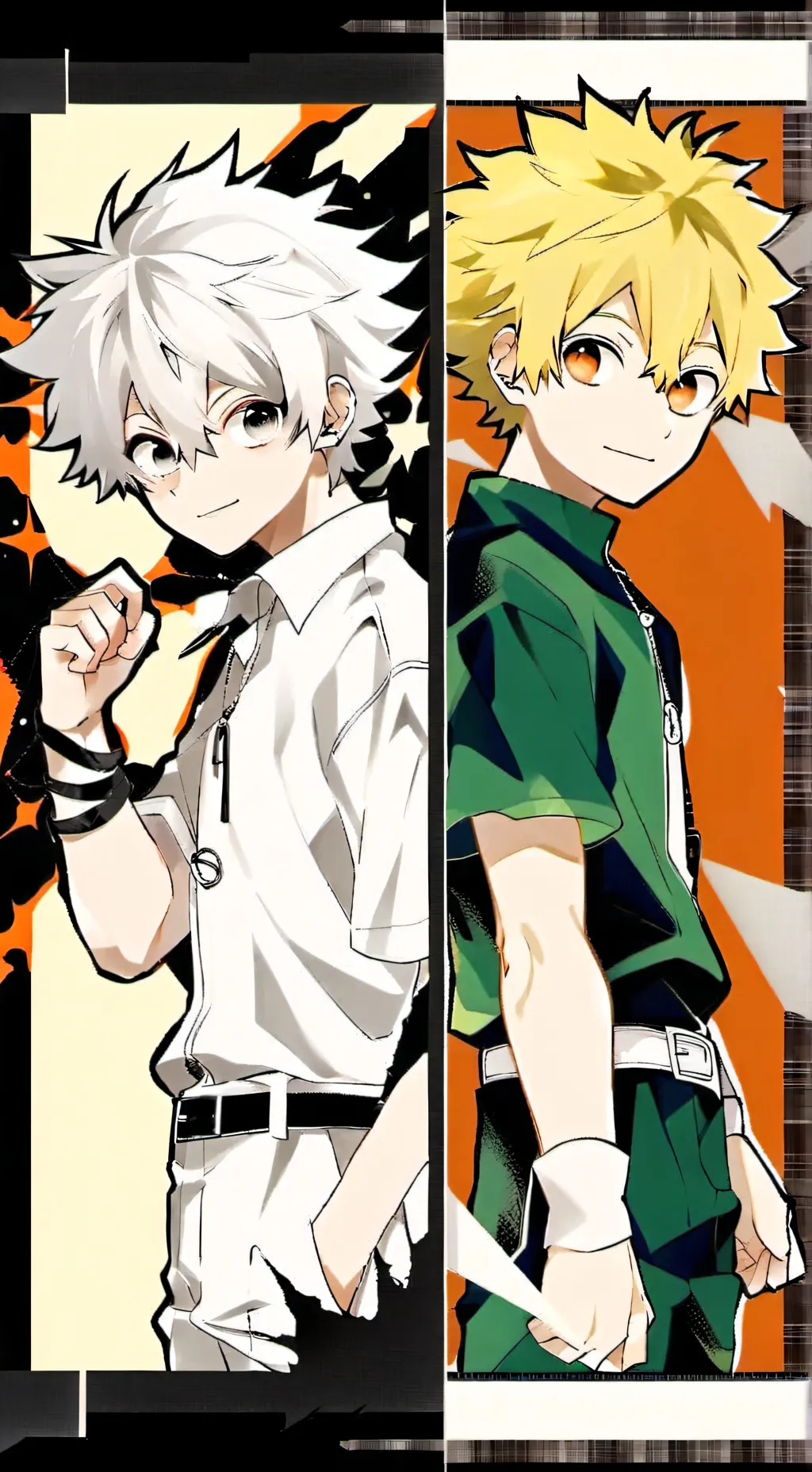 ai character: Mha Sleepover  background