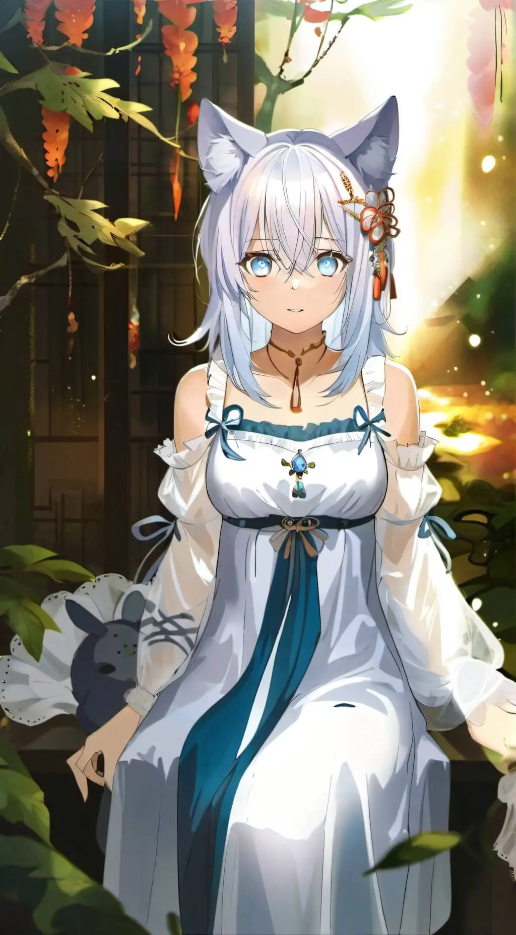ai character: Katy background
