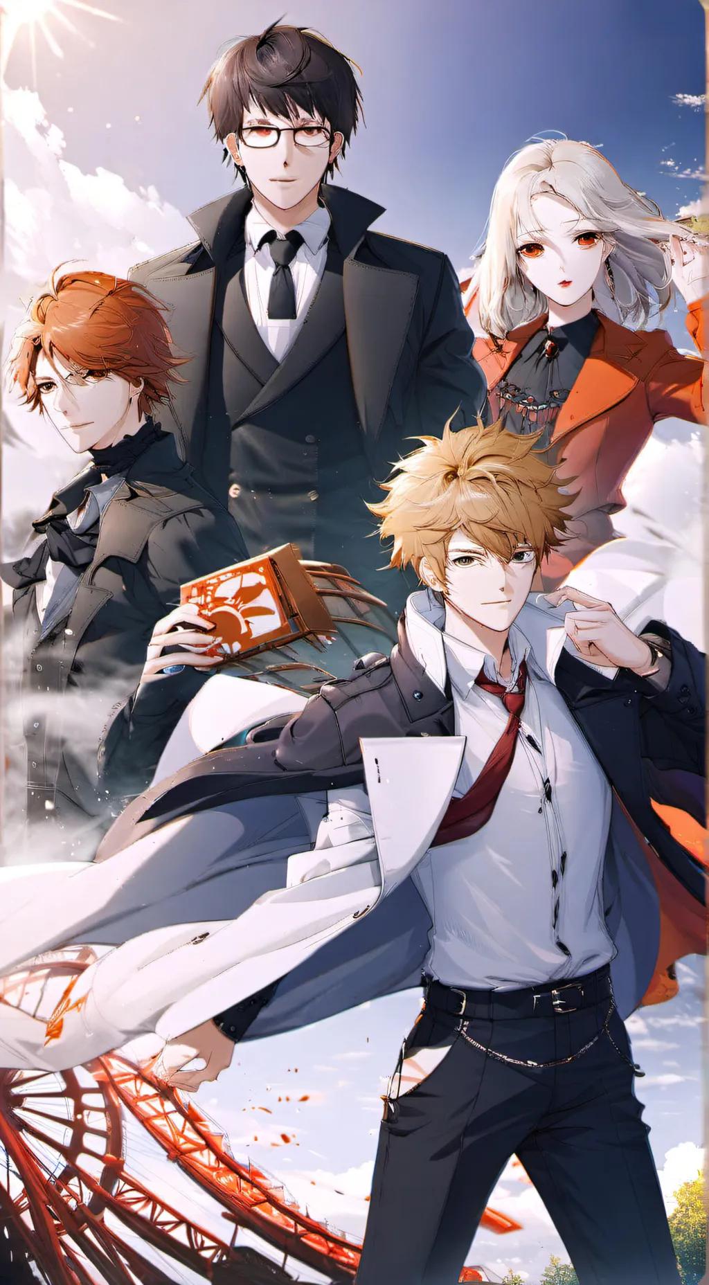 ai character: Leo background
