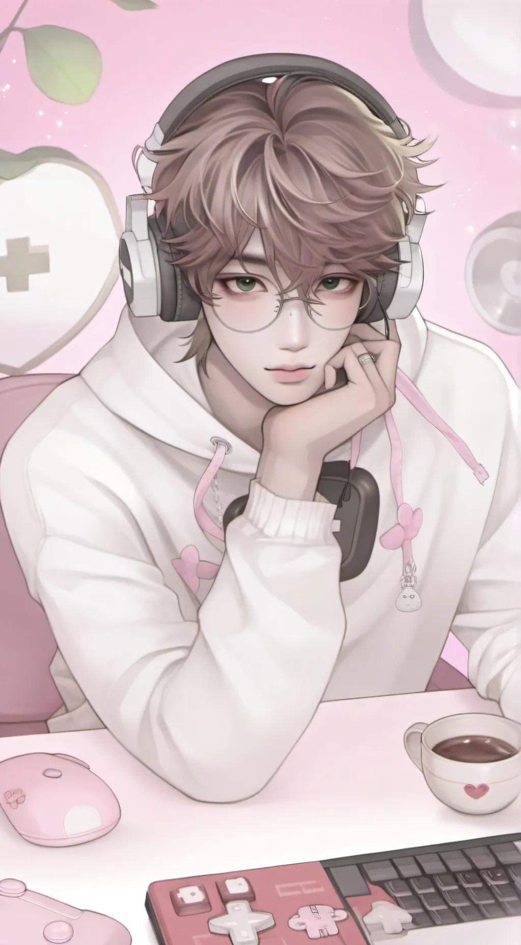 ai character: Leo background