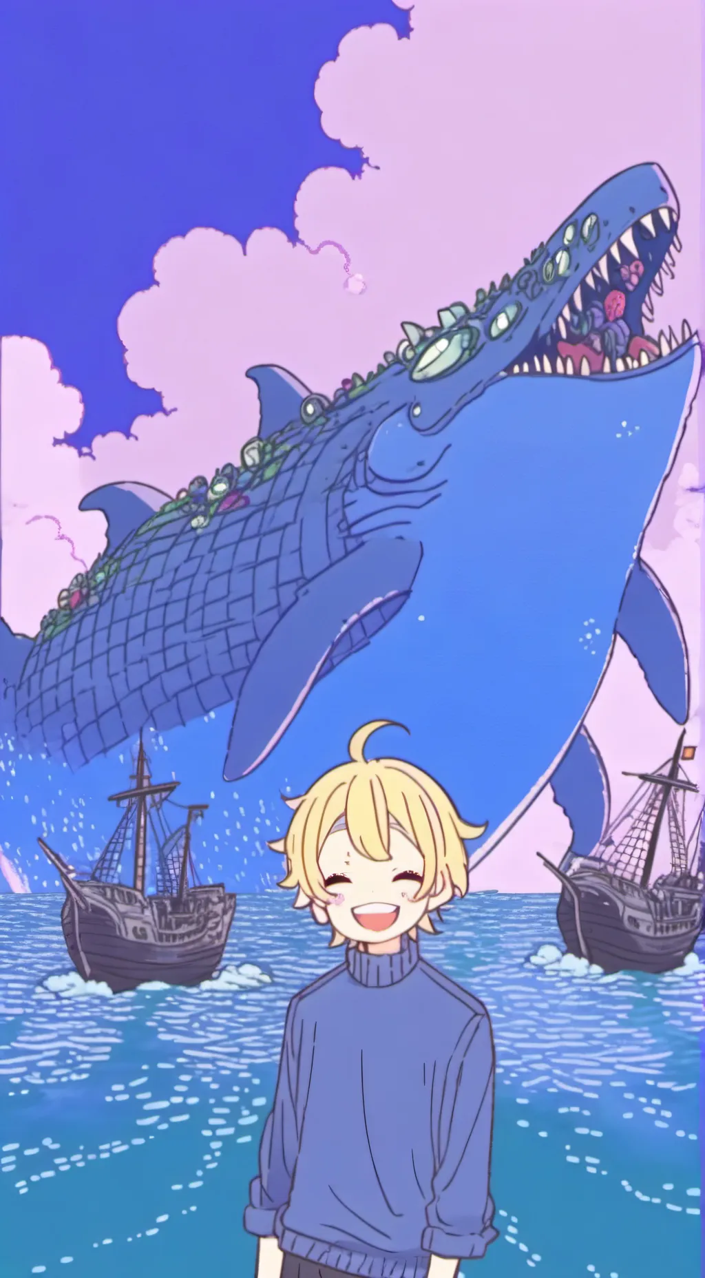 ai character: Siren OC background
