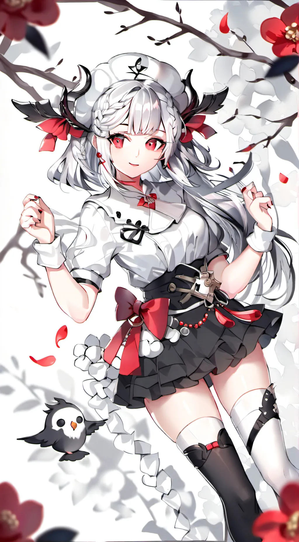 ai character: micck background