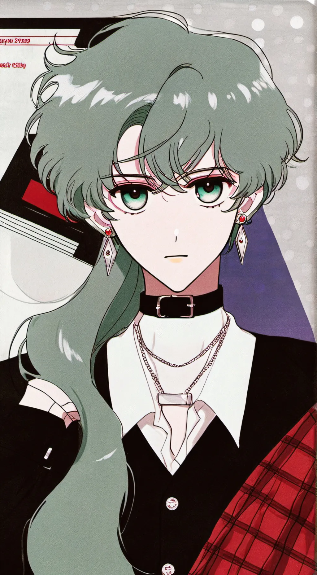 ai character: Casette goon (fnf) background