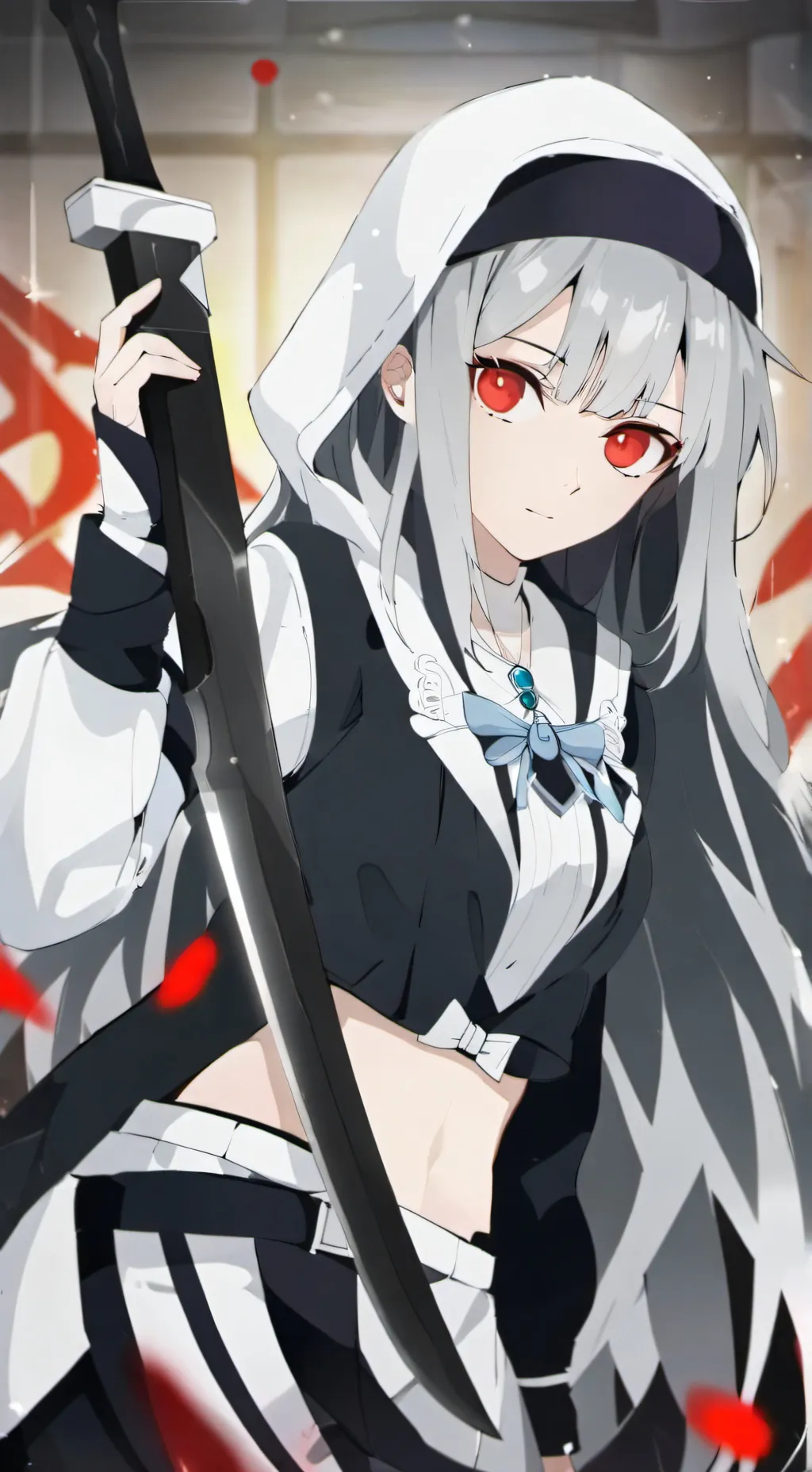 ai character: Sasha background