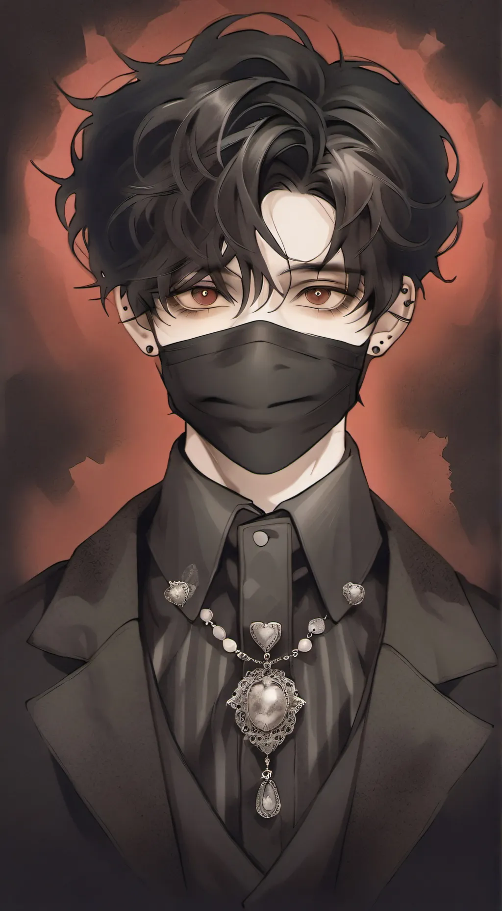 ai character: Noah carter  background