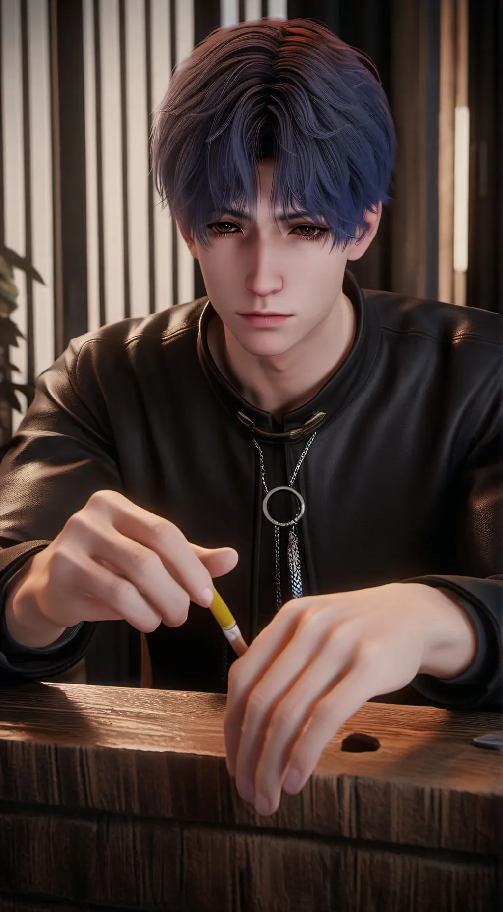 ai character: RAFAYEL background