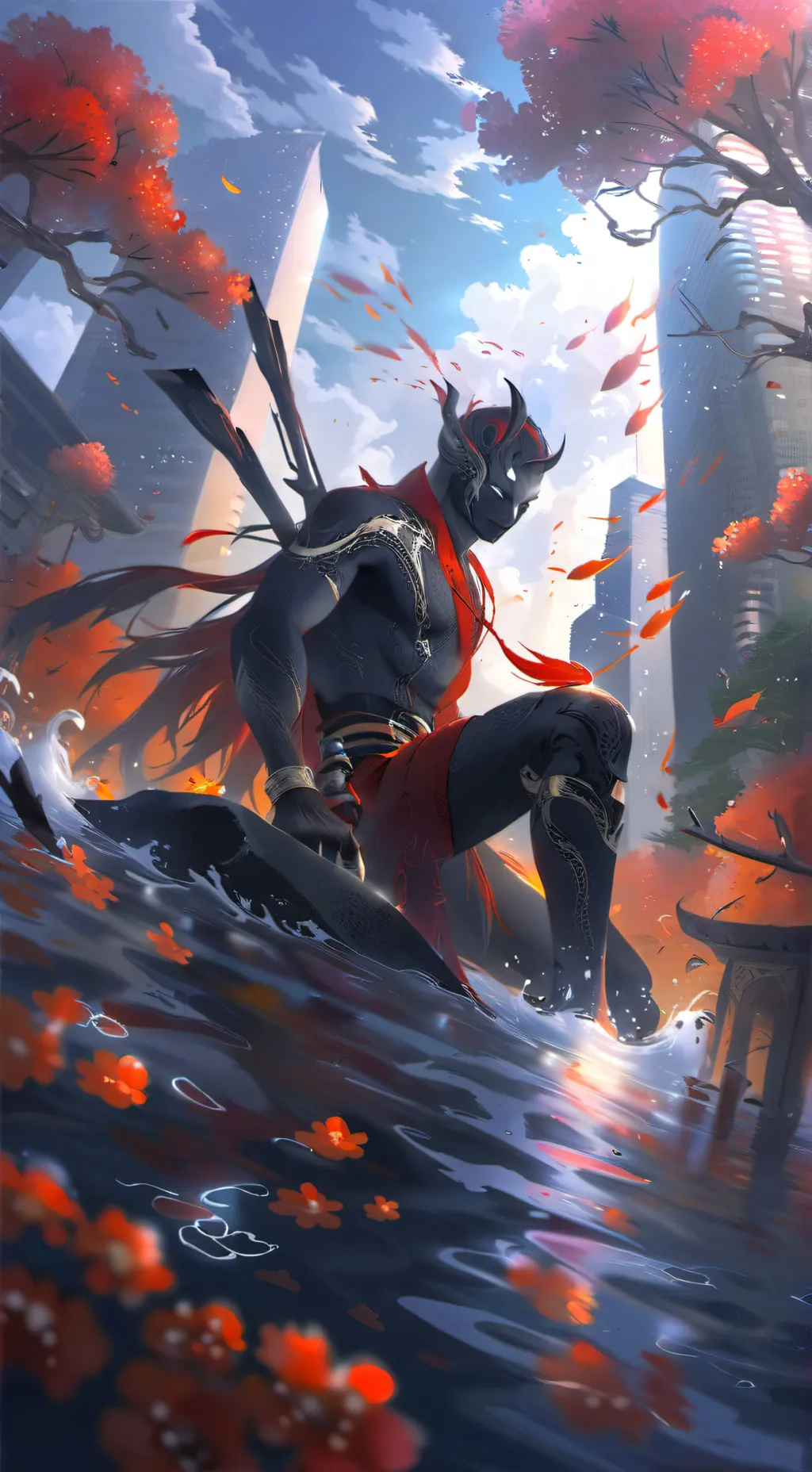 ai character: tortal background
