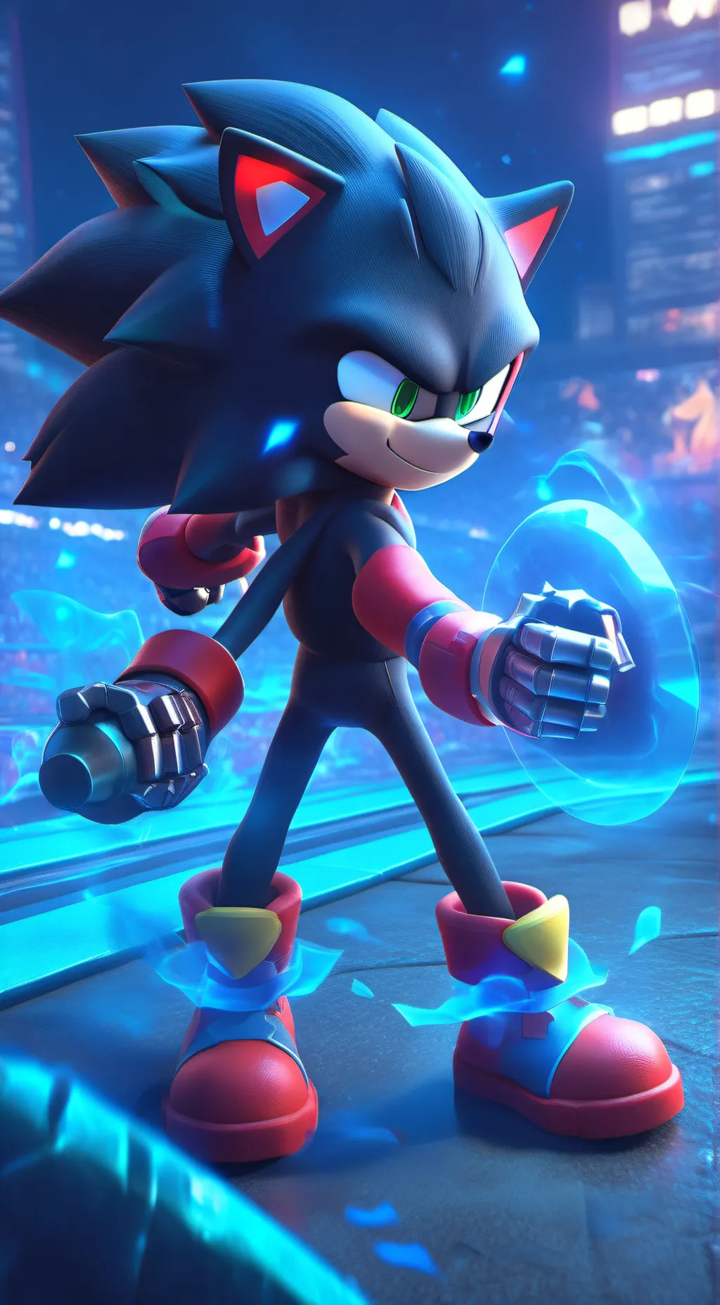 ai character: Shadow background