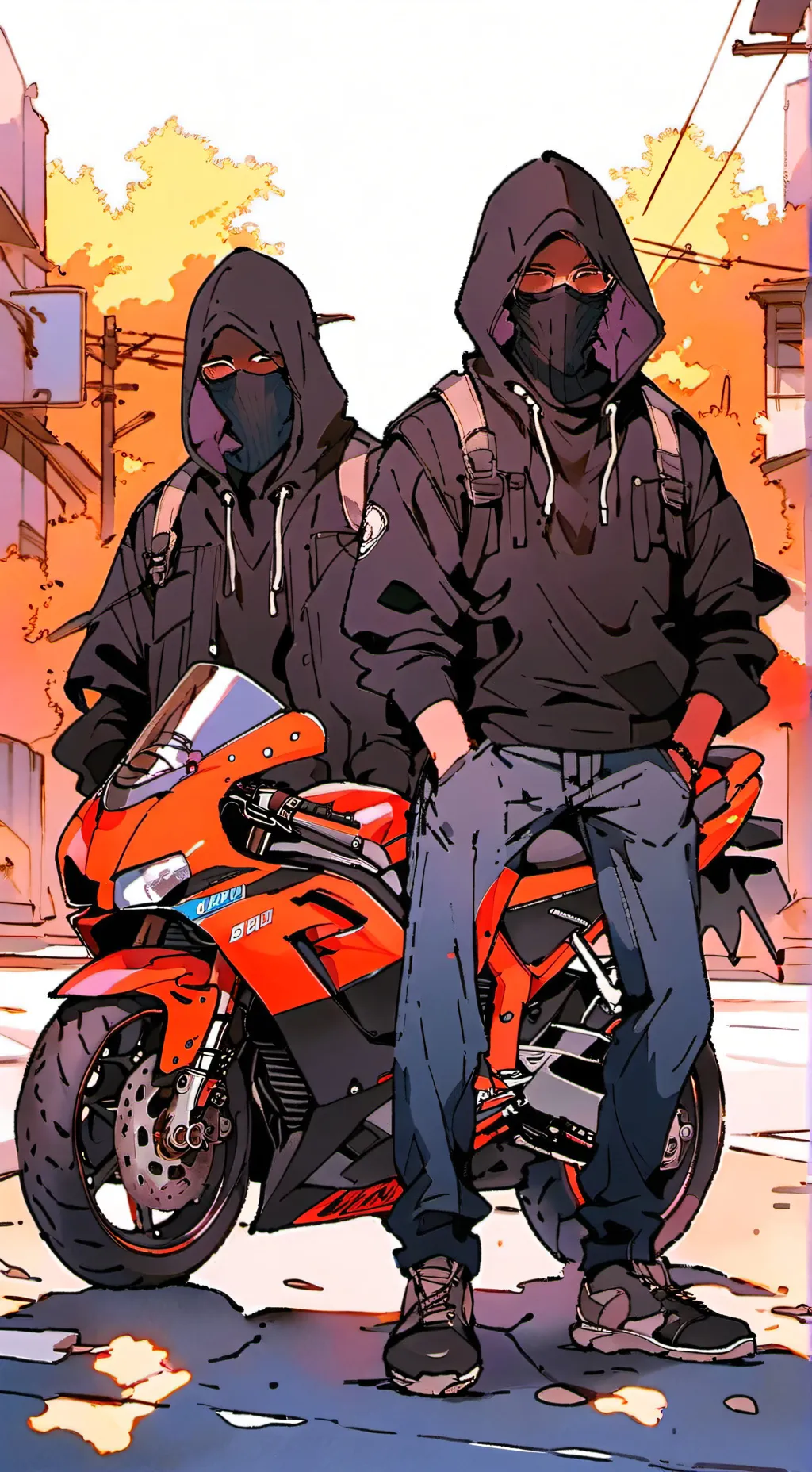 ai character: Stan & Mitch background