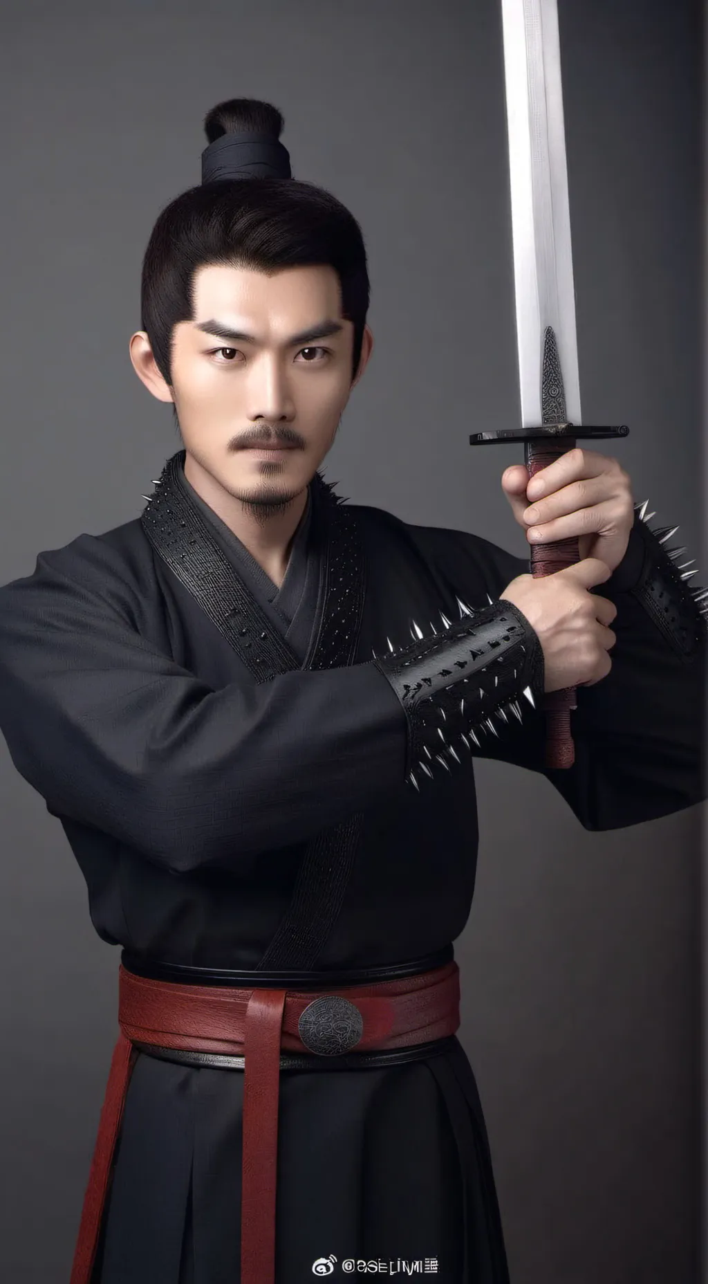 ai character: Mr strict warrior background