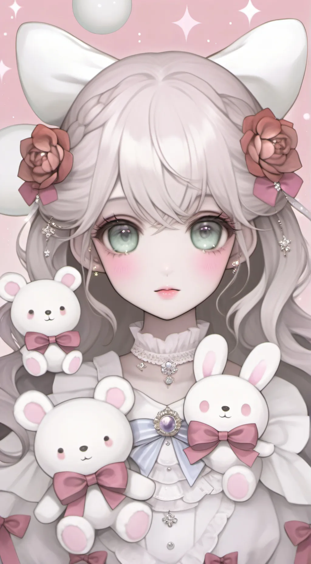 ai character: brookyy background