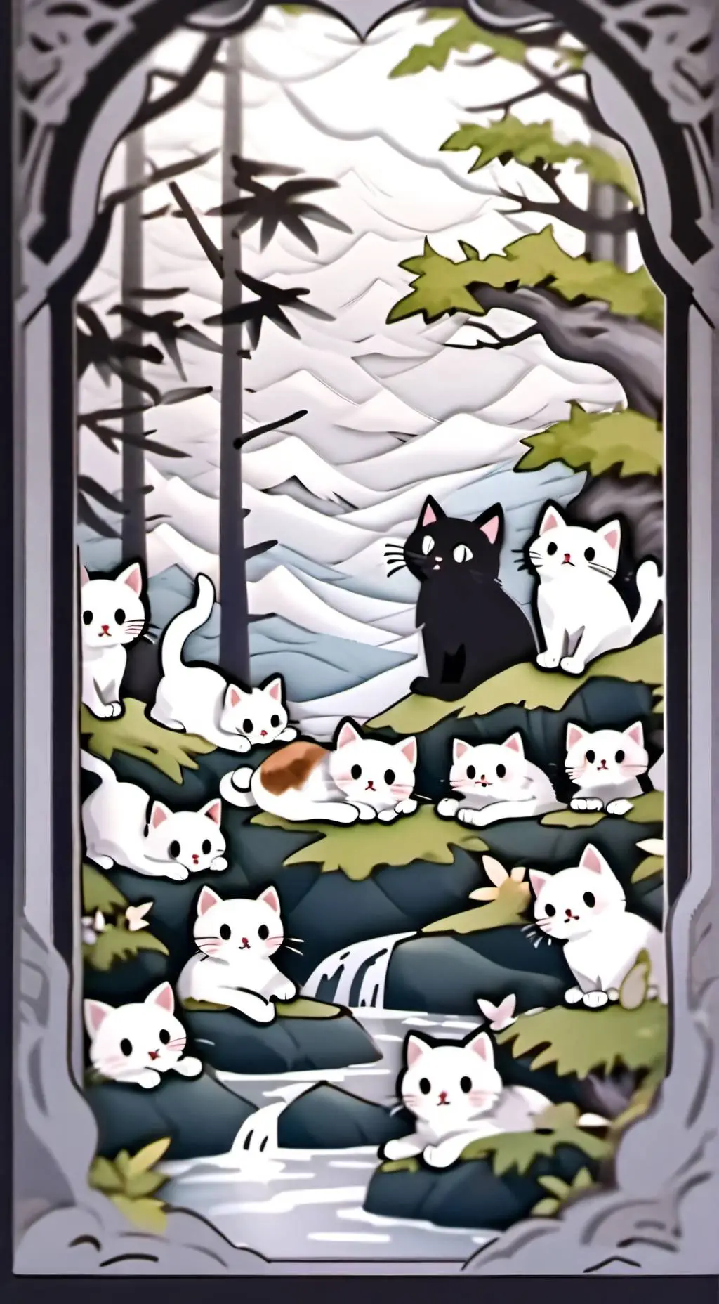 ai character: Hashira Family background
