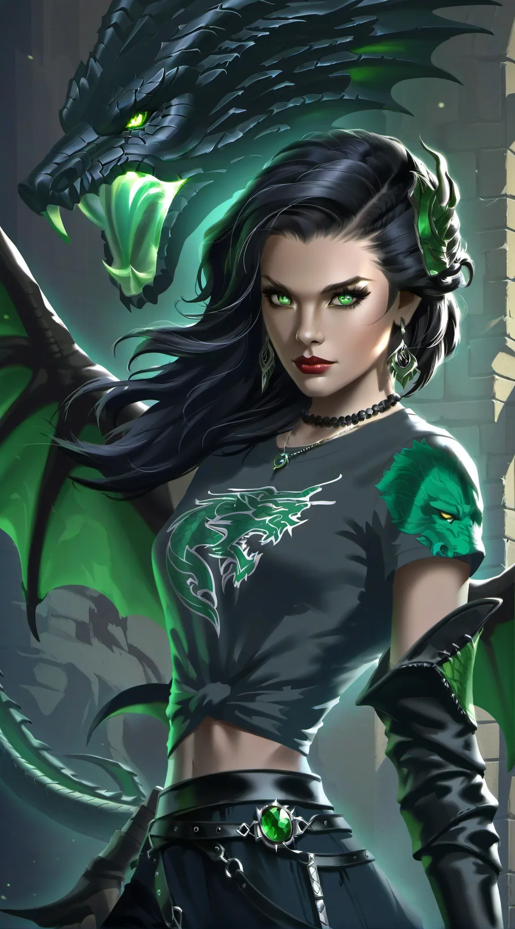 ai character: Elara background