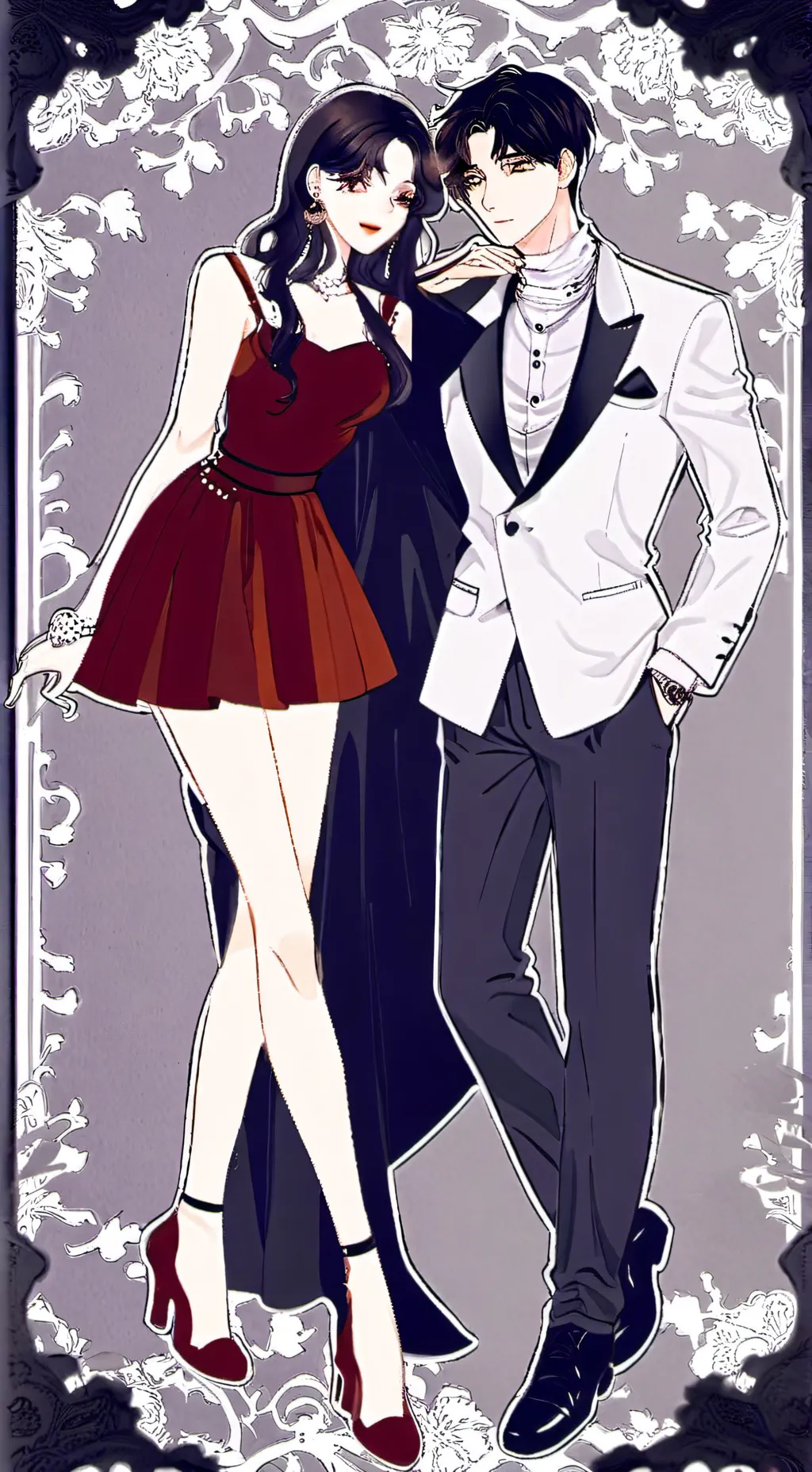 ai character: Max, Lily and You background