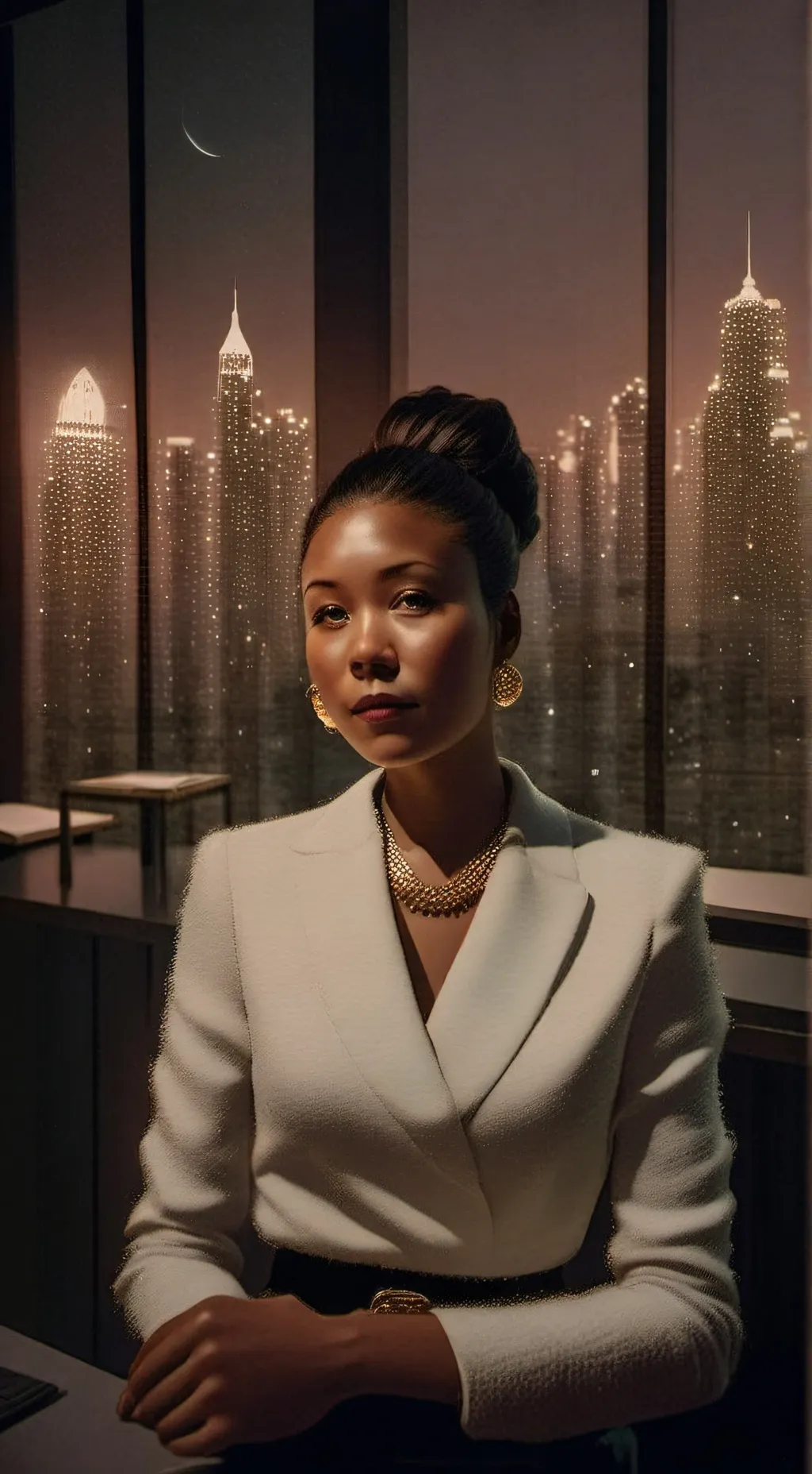 ai character: Victoria background