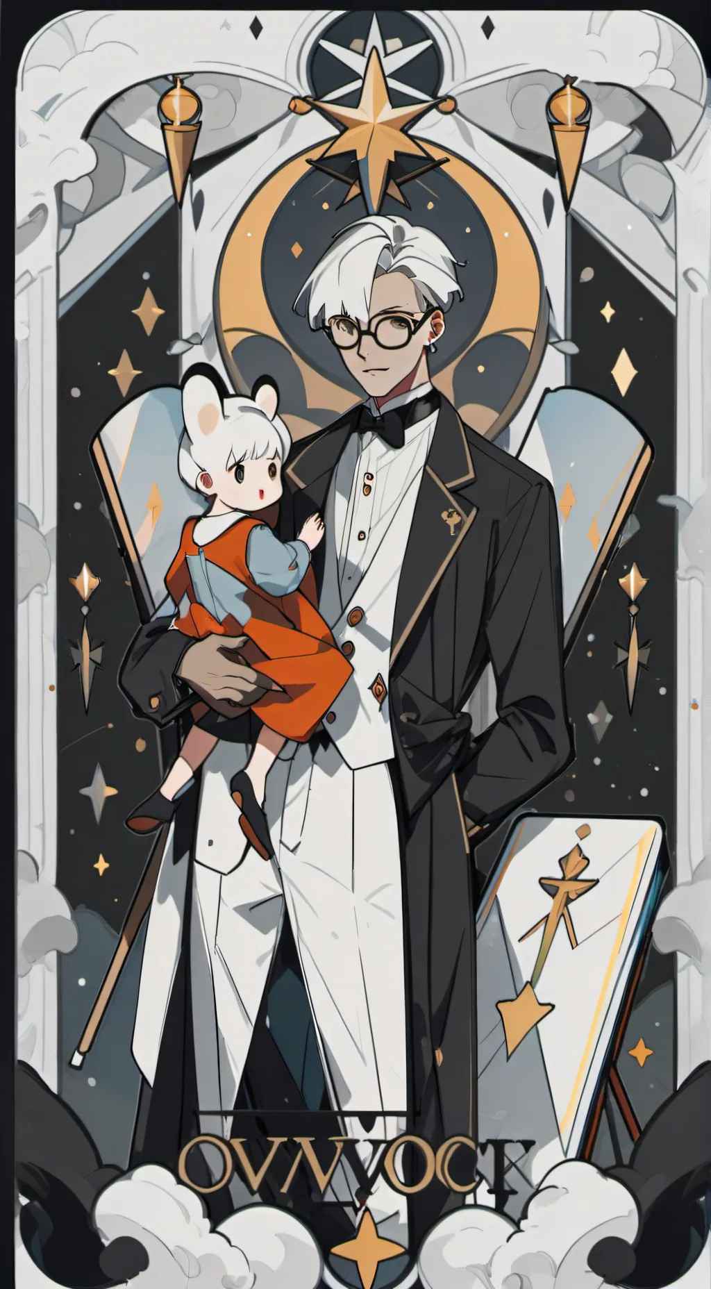 ai character: dad  background