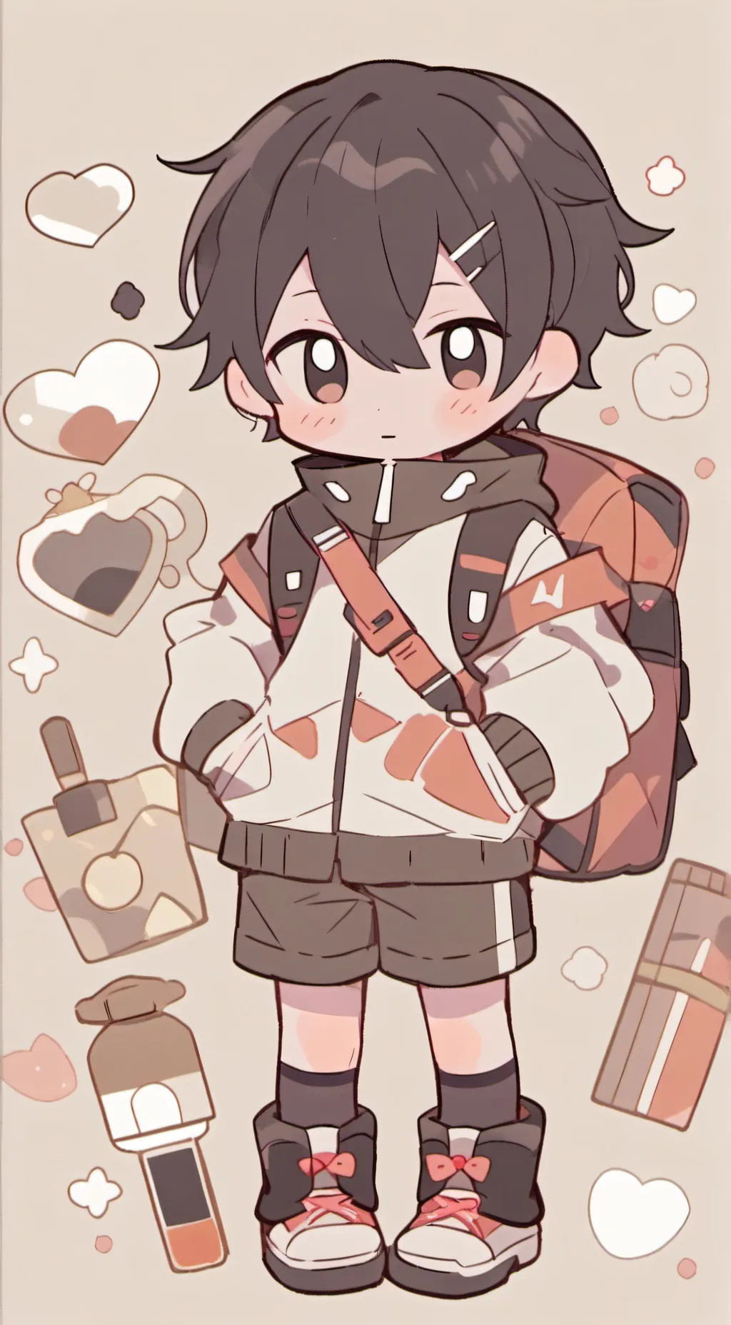 ai character: Chibi (YOU!!) background