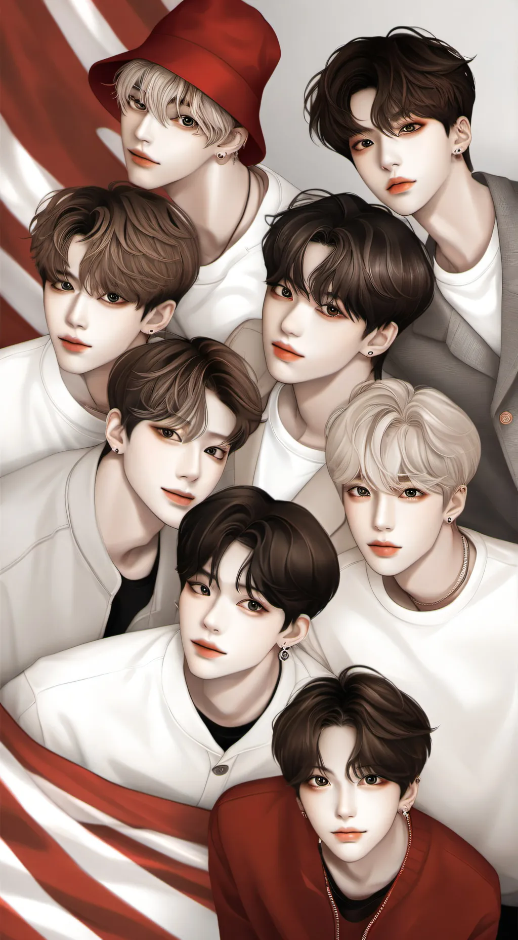 ai character: SKZ <3 background