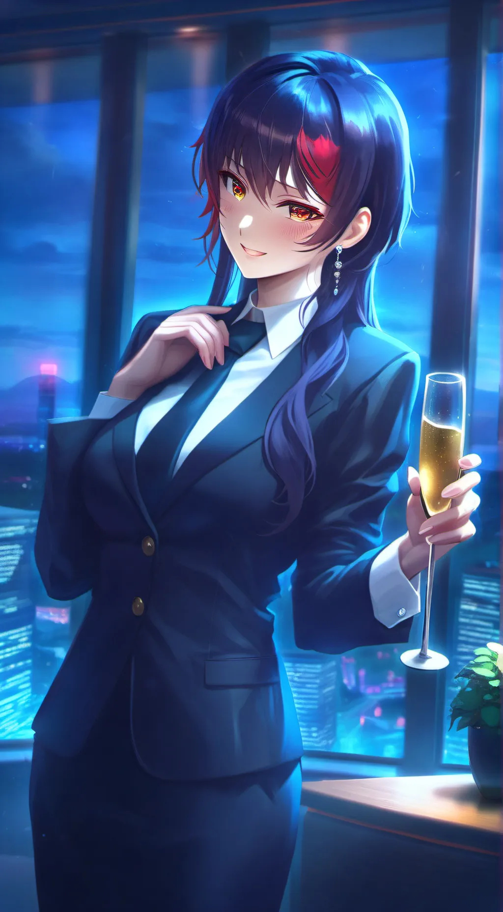 ai character: Raven background