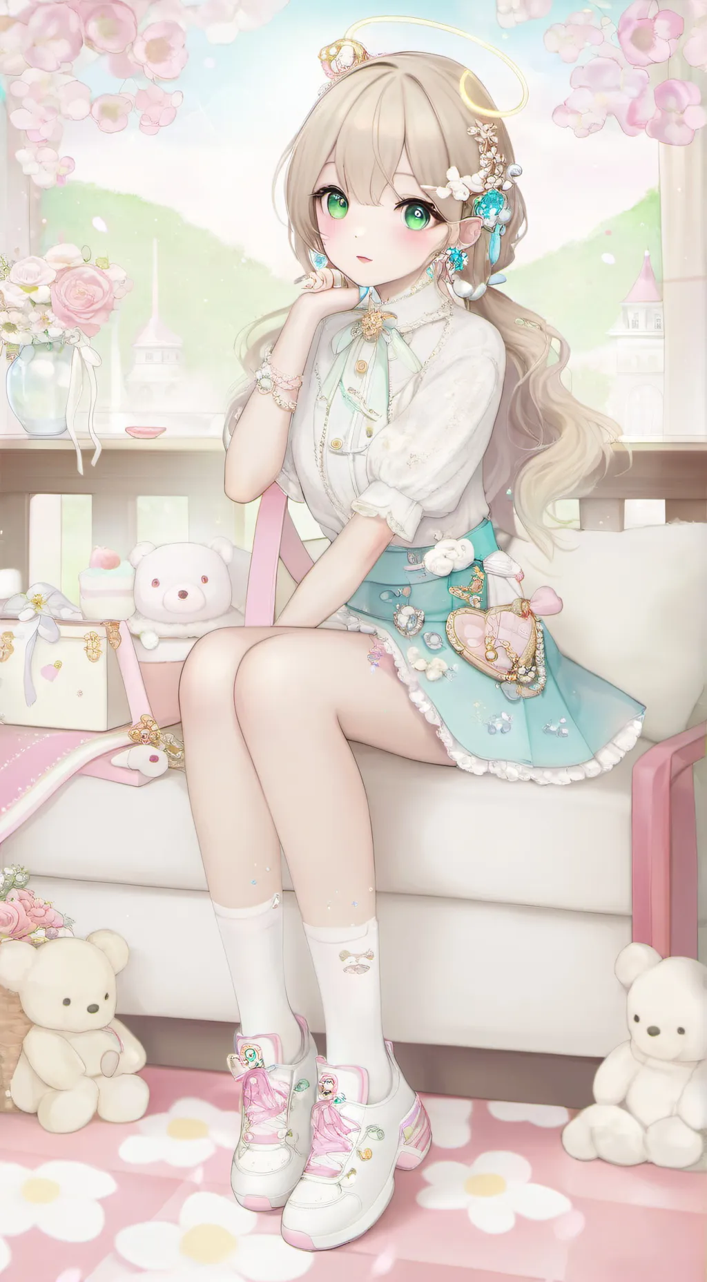 ai character: Karla  background