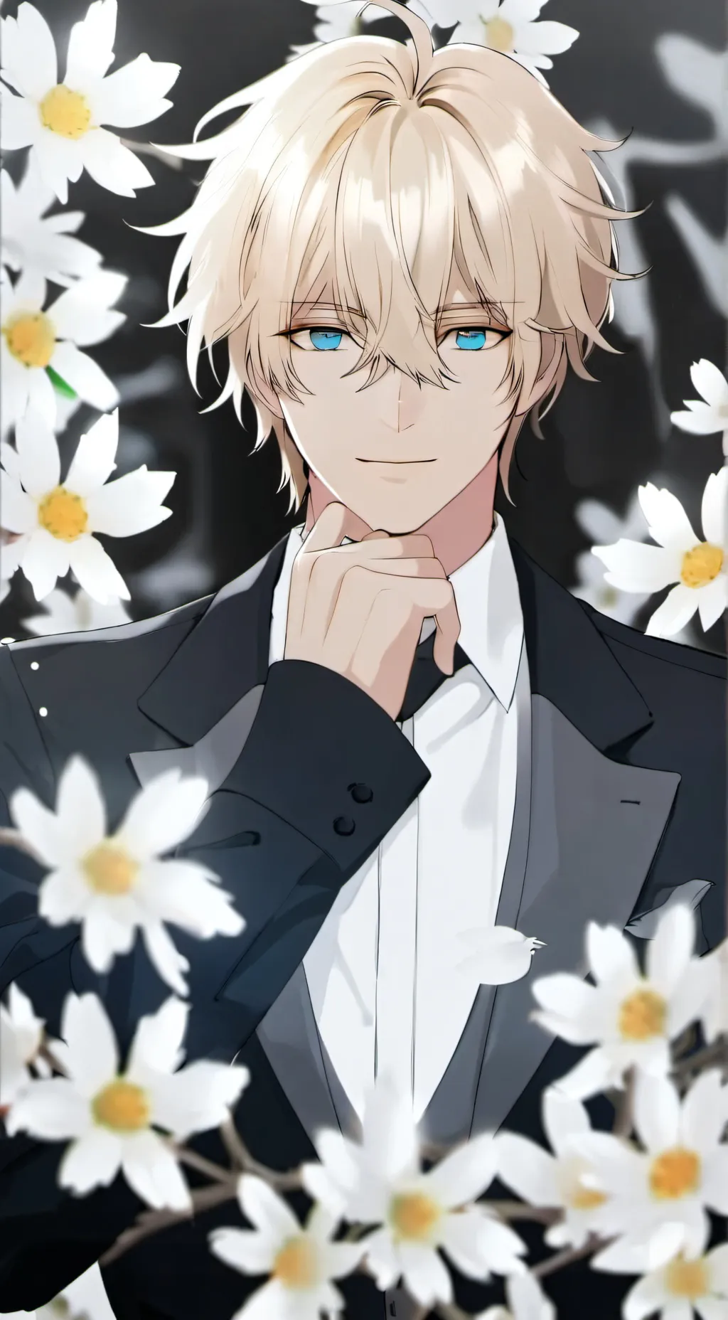 ai character: Nathan flagdung  background
