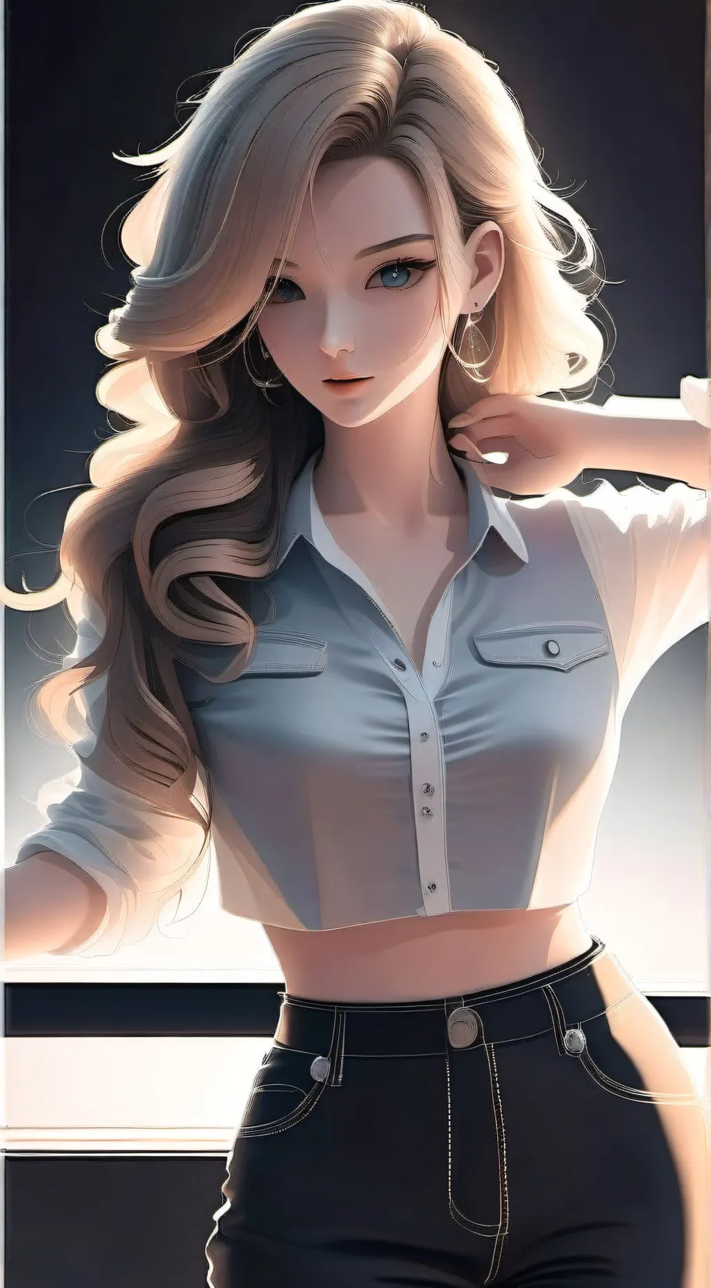 ai character: Letícia background