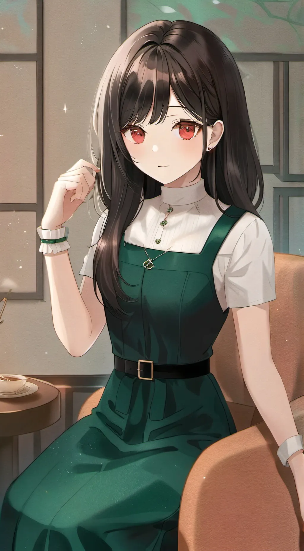 ai character: Nathaly  background