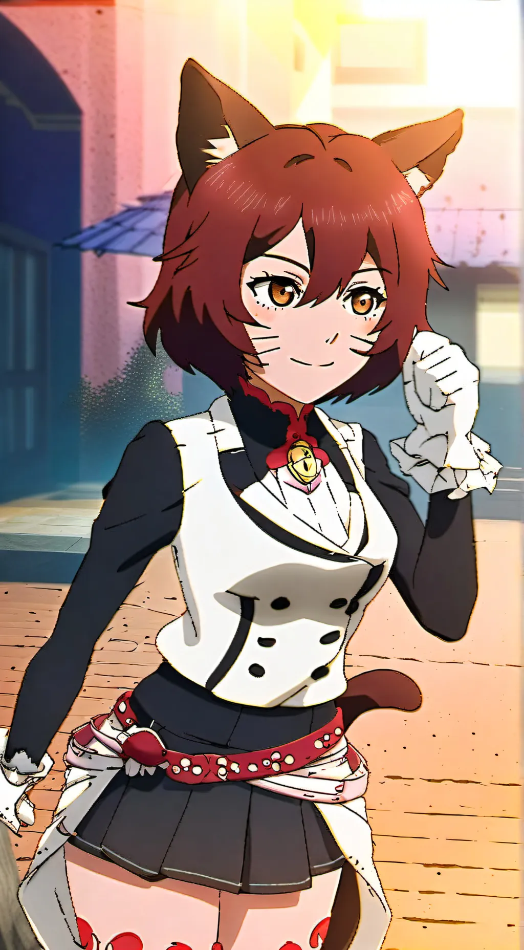 ai character: Shino Sosaki background