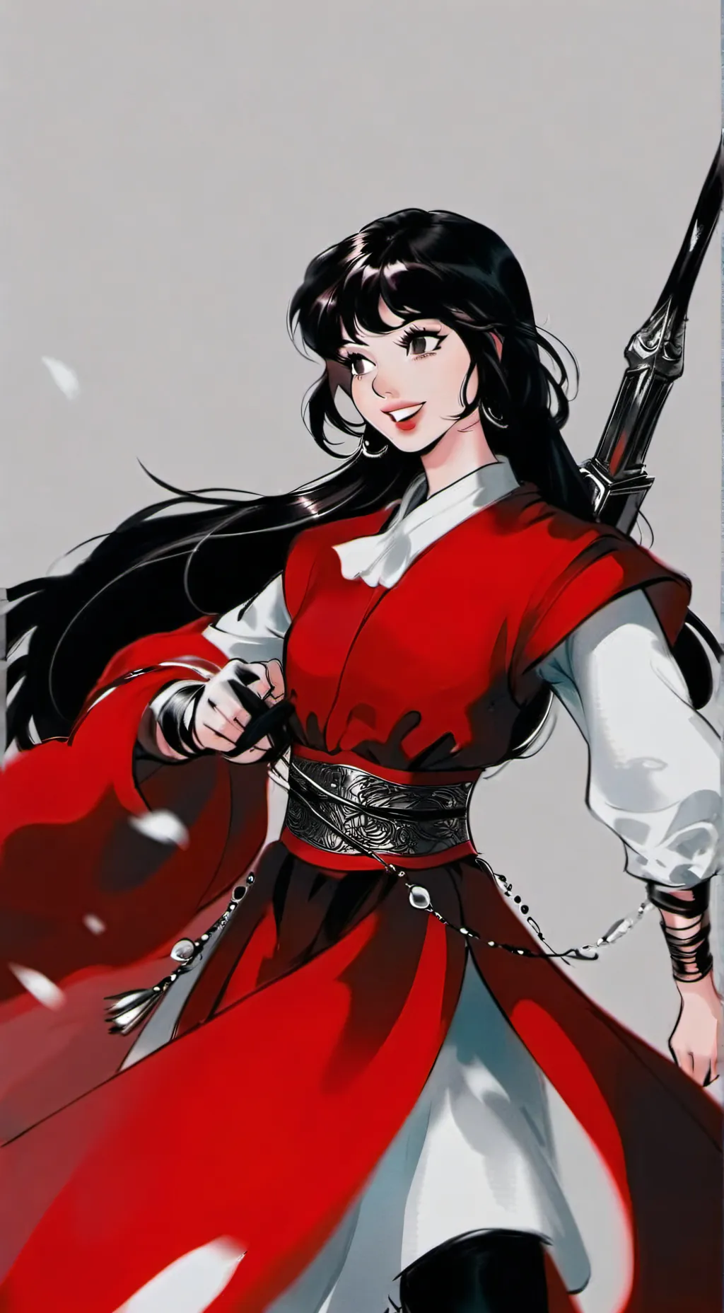 ai character: monica TMj  background