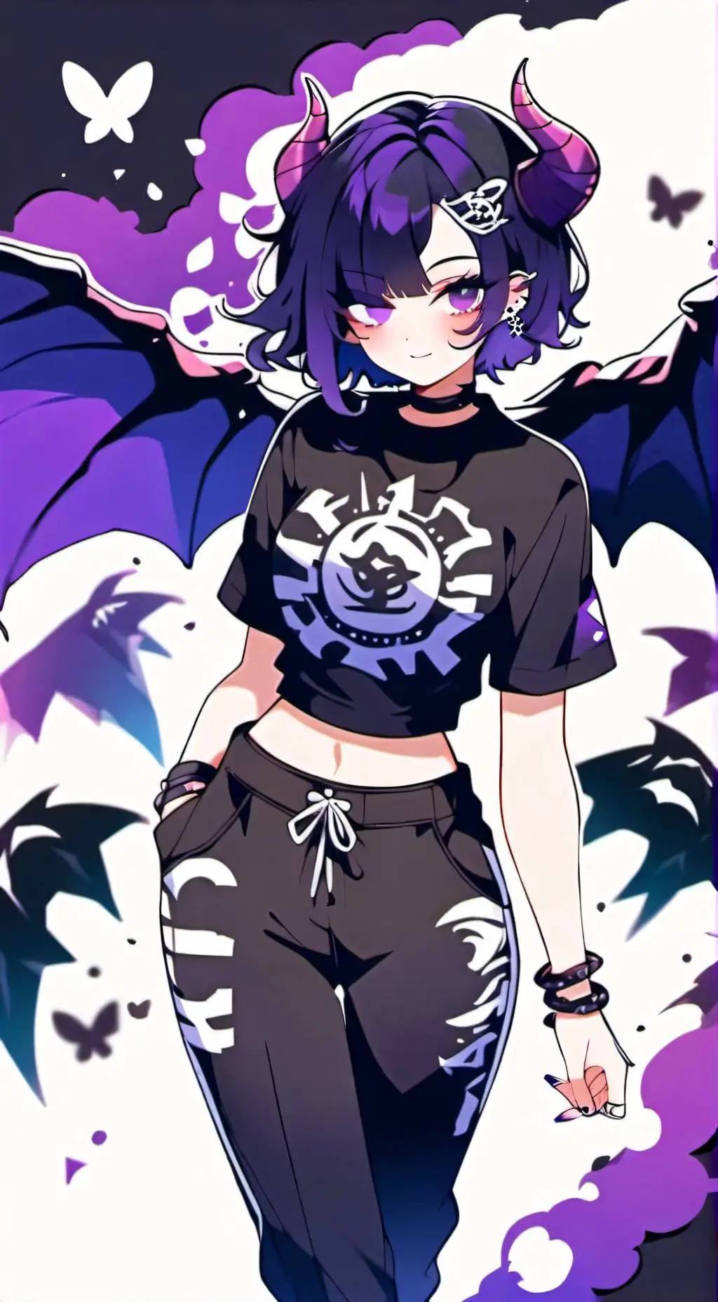 ai character: 😈MHA SECRET DEMON😈 background