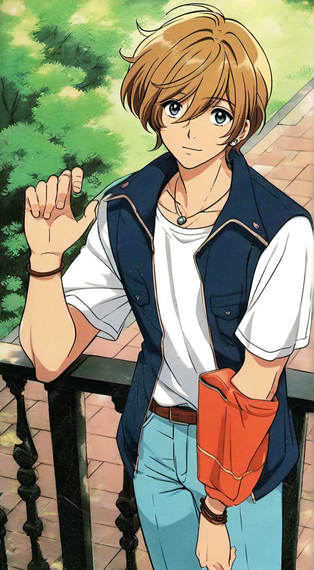 ai character: Aaron background