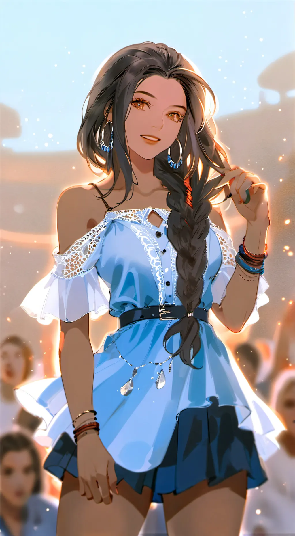 ai character: Sarah  background