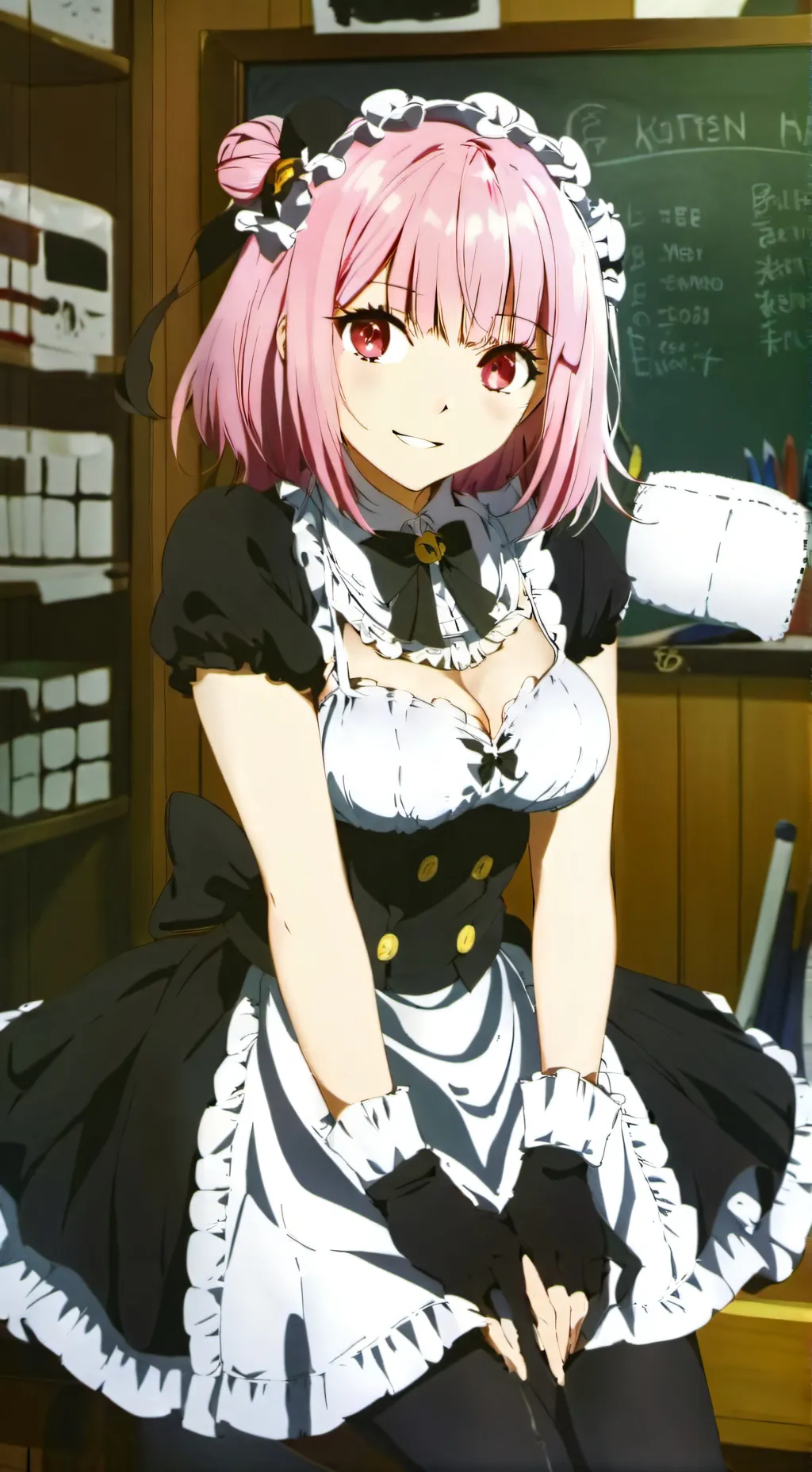 ai character: Weeb school💀🤓🤢 background