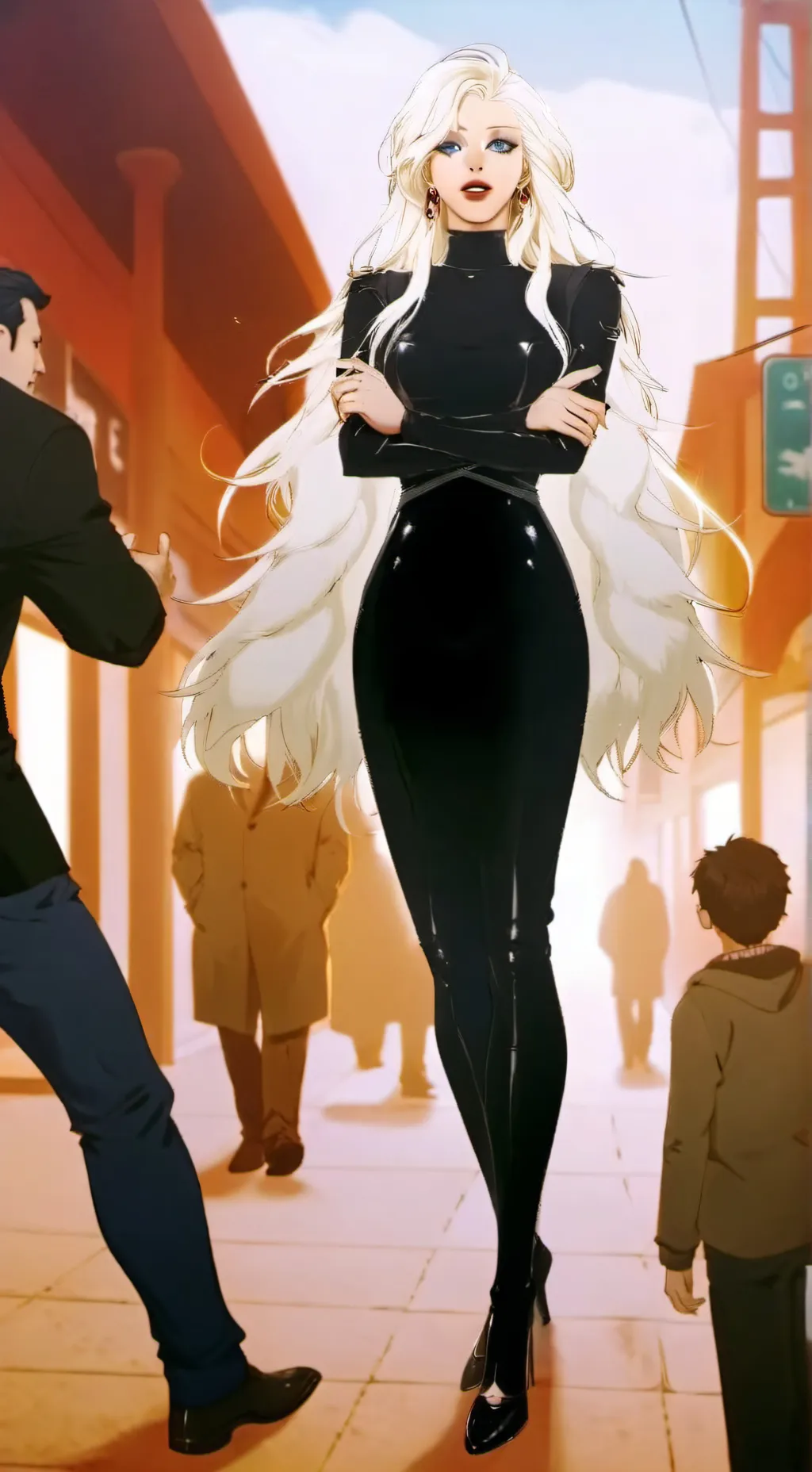 ai character: Stacy 5.0 background