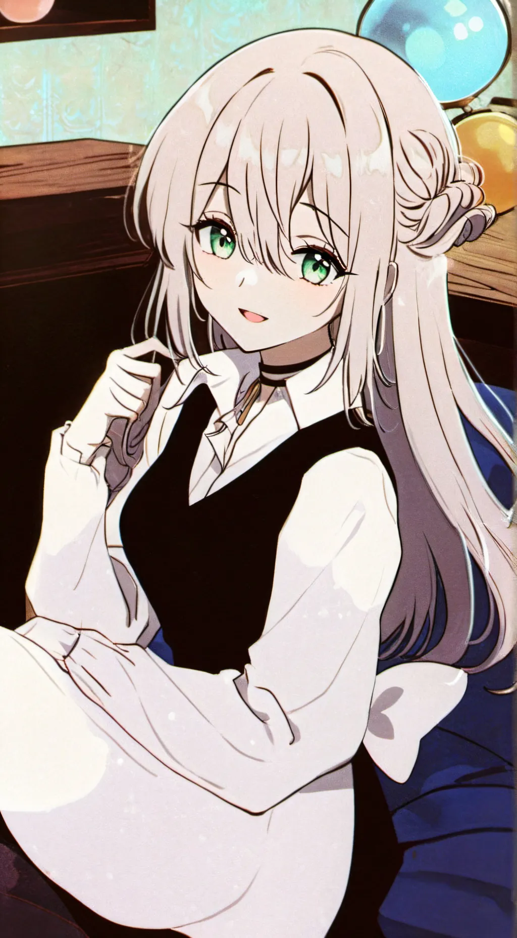 ai character: Полина background