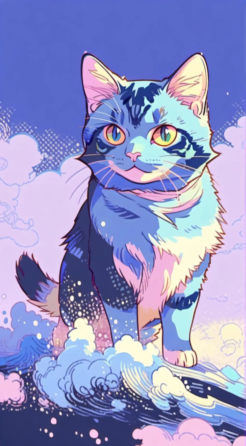 ai character: aoiwino background