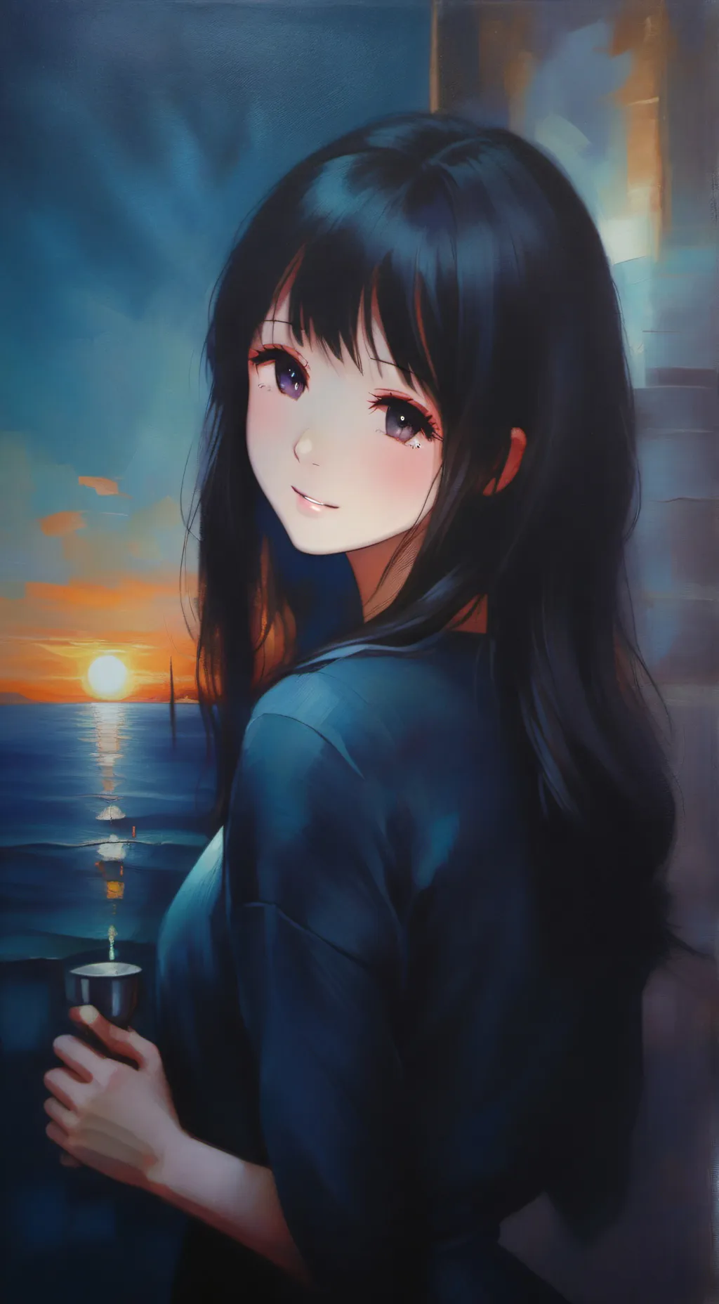 ai character: ★Eru chitanda★ background