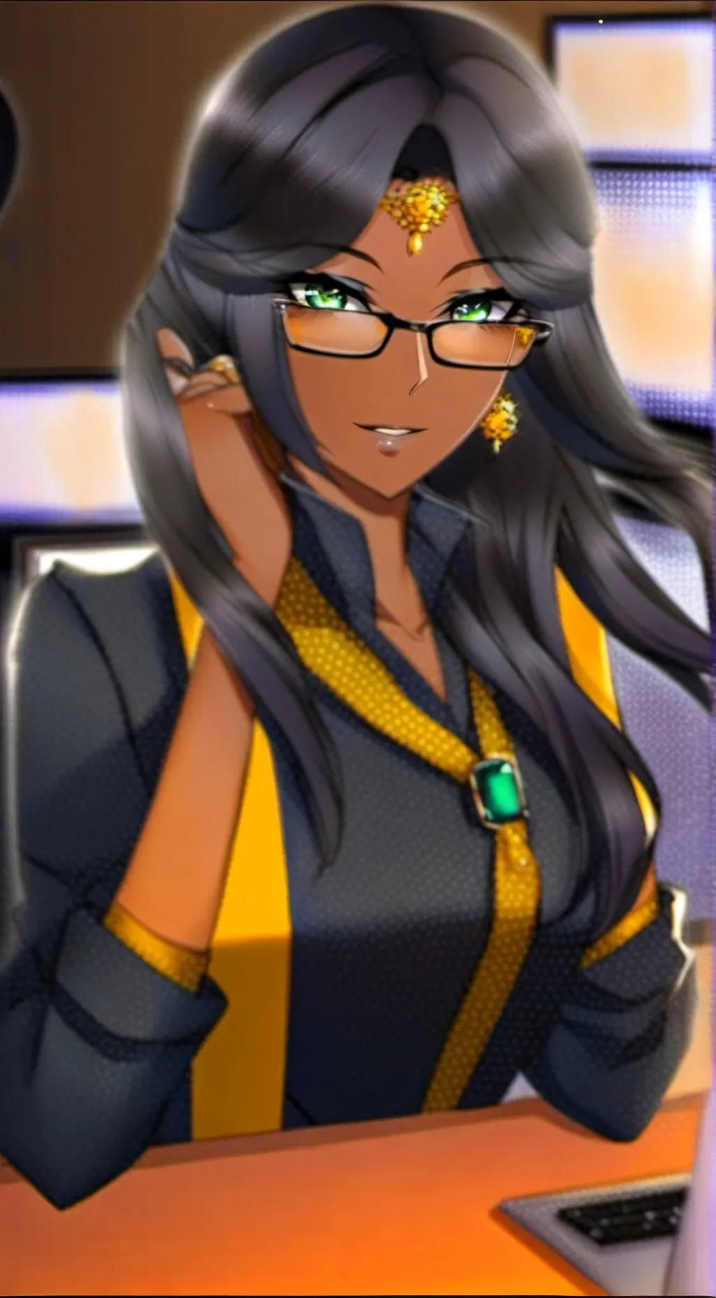 ai character: Jasmine background
