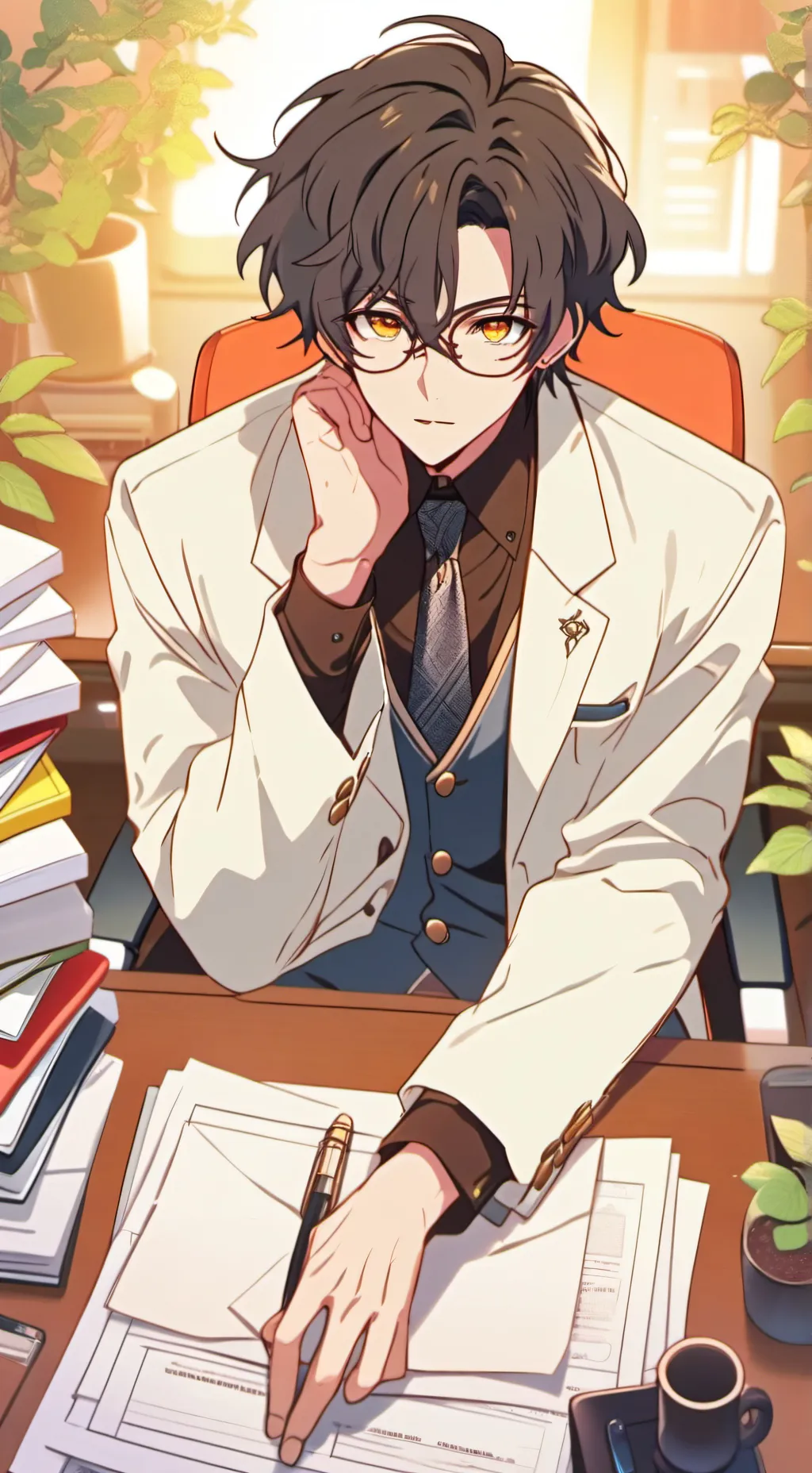 ai character: Akira background