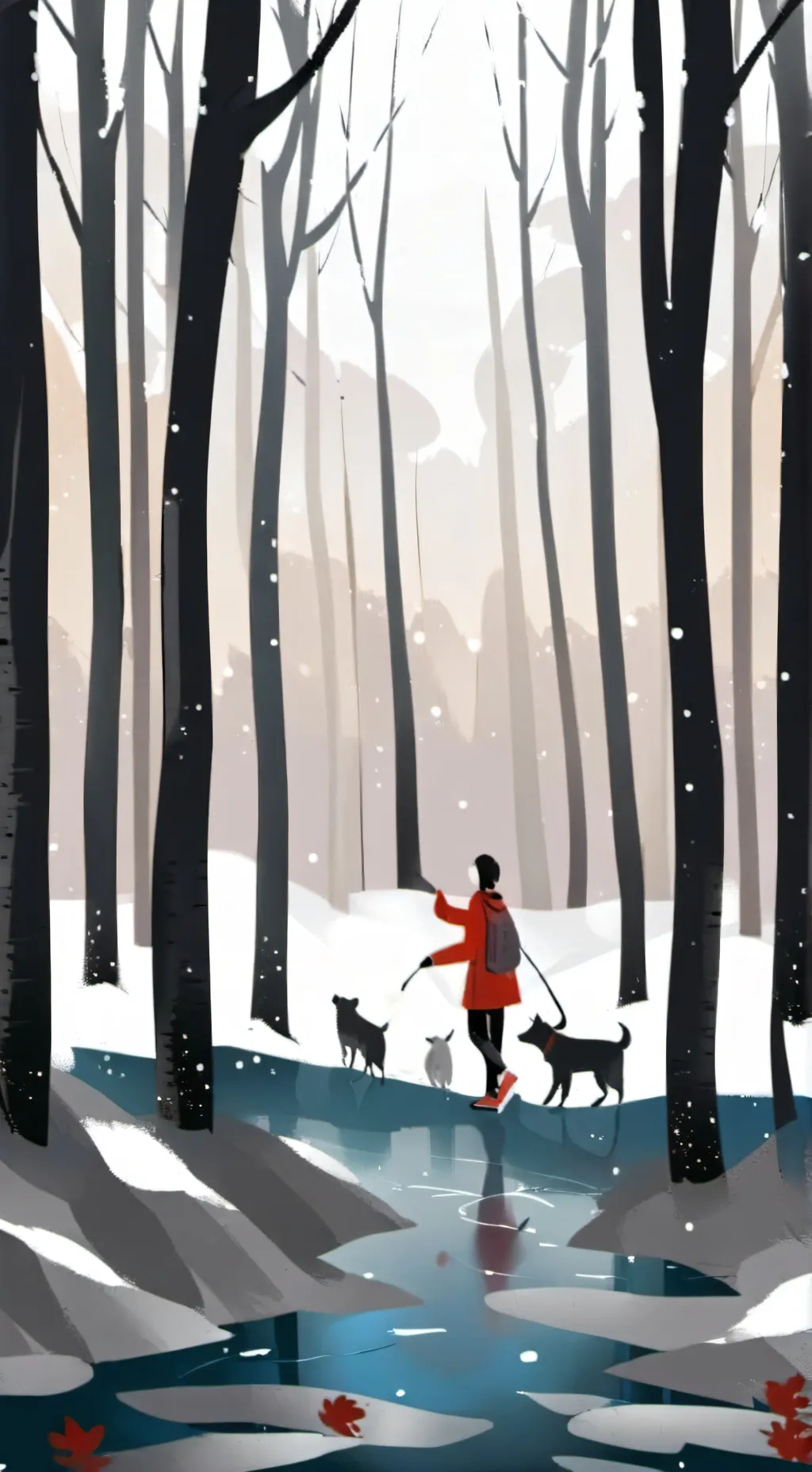 ai character: wenda x gray background