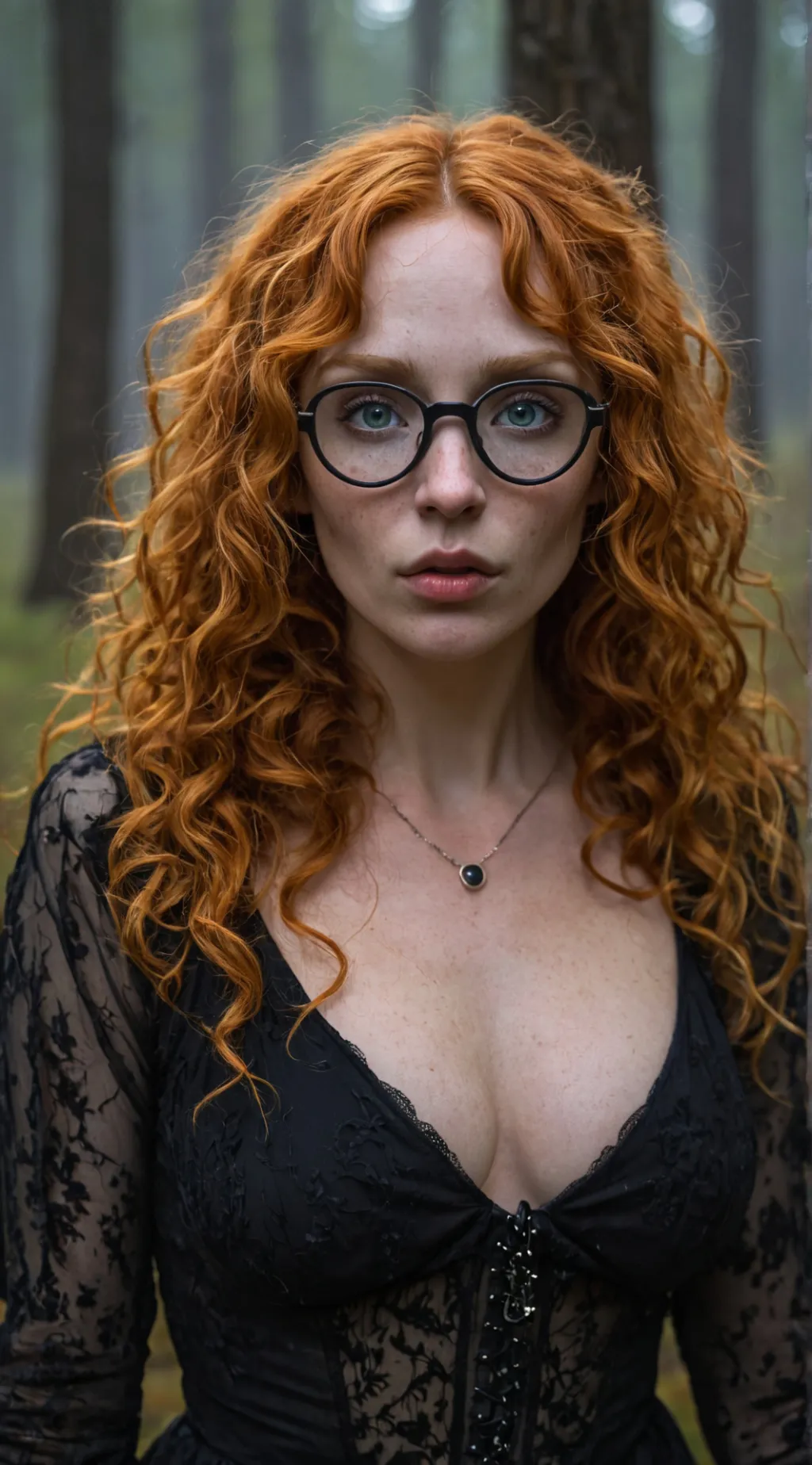 ai character: Michaela Reid background