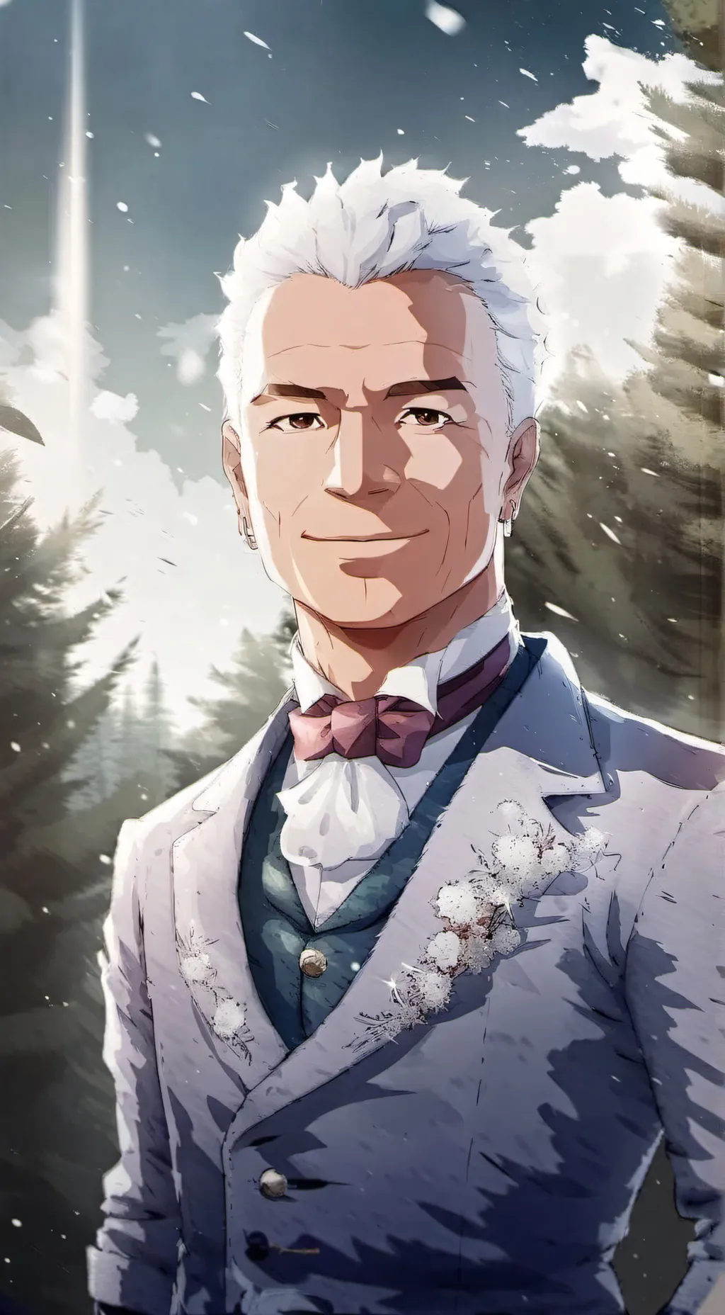 ai character: Jjk hiding  background