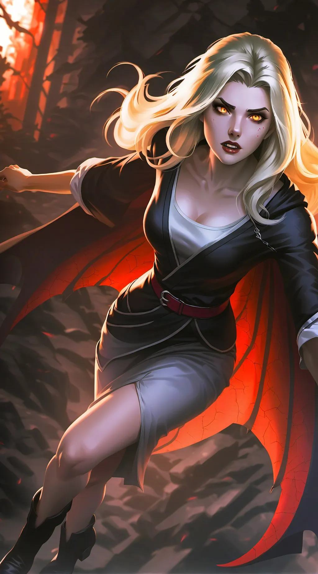 ai character: Lucia background