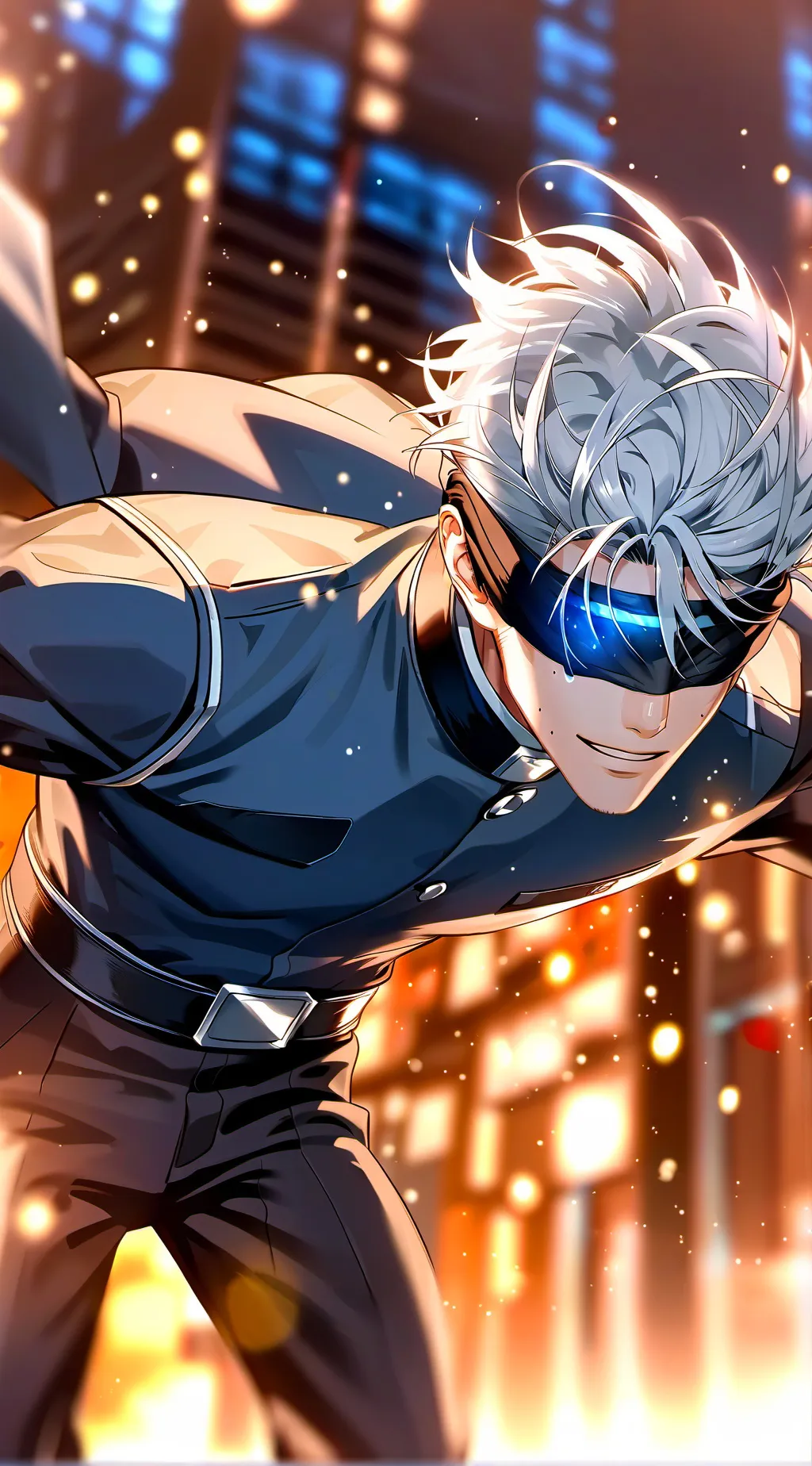 ai character: Gojo Satoru background