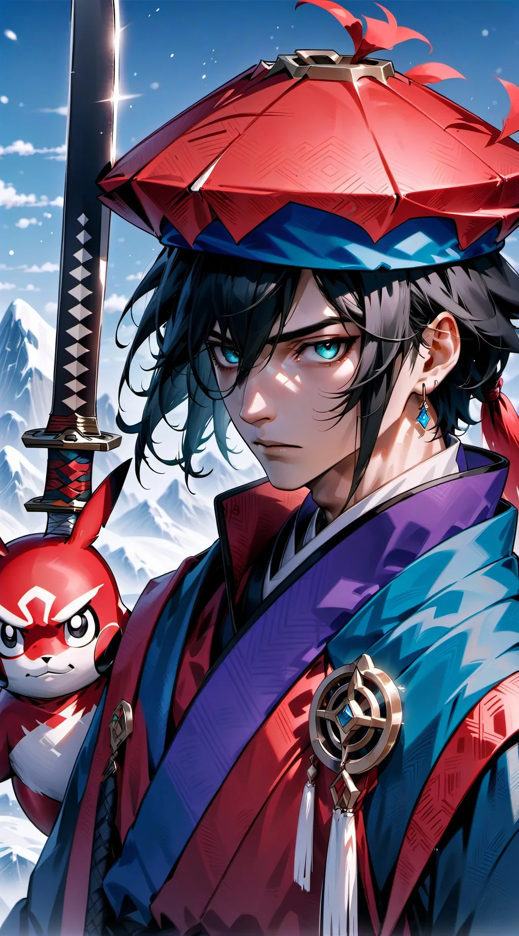 ai character: Kai background