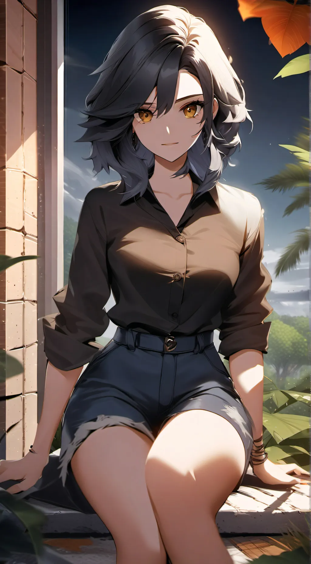 ai character: Selene background