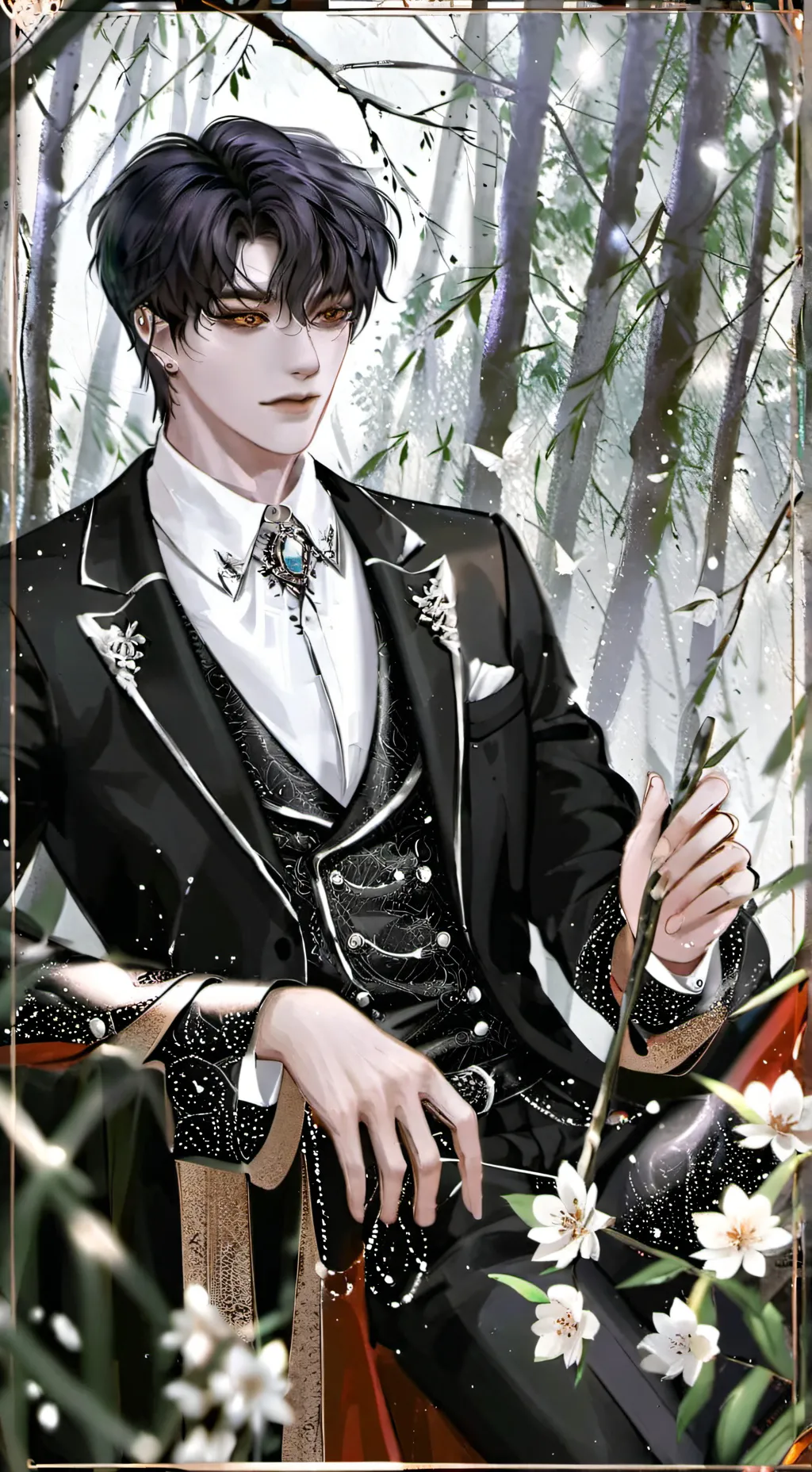 ai character: Adrian background